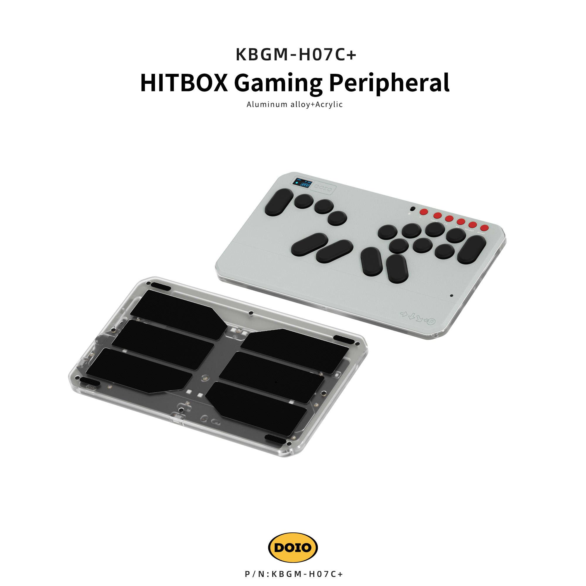 HITBOX Magnetic Axis Gaming Peripheral KBGM-H07C+