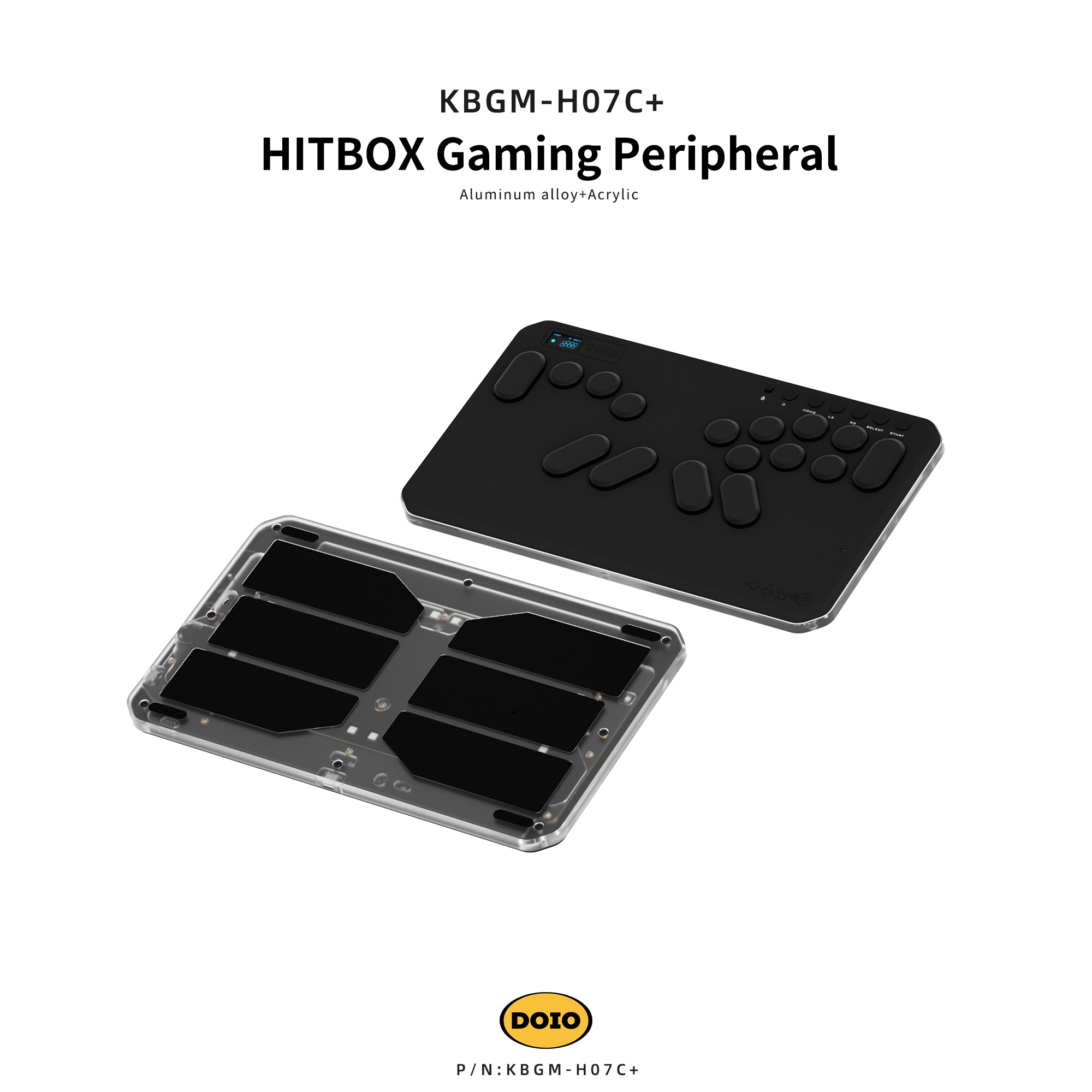 HITBOX Magnetic Axis Gaming Peripheral KBGM-H07C+