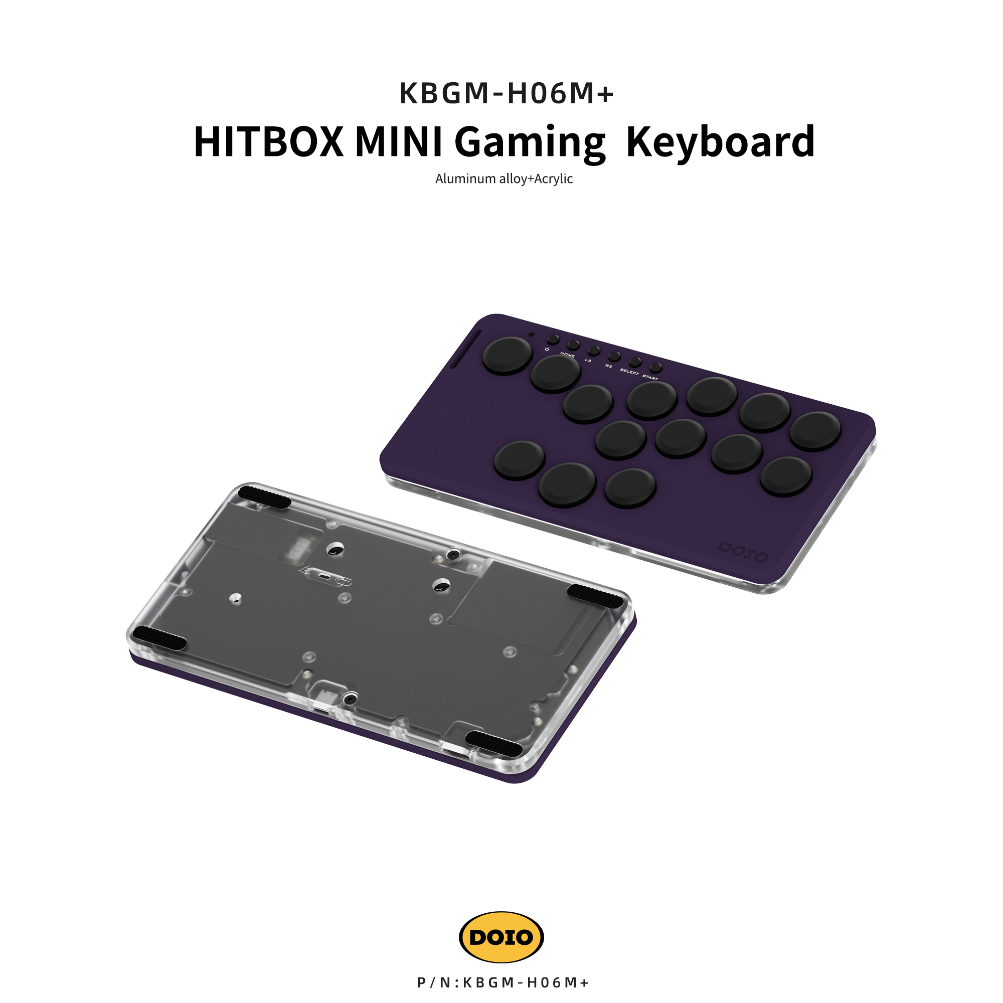 HITBOX MINI Gaming Peripheral KBGM-H06M+