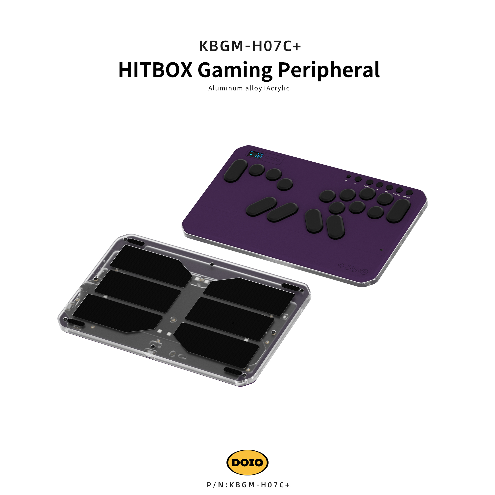 HITBOX Magnetic Axis Gaming Peripheral KBGM-H07C+