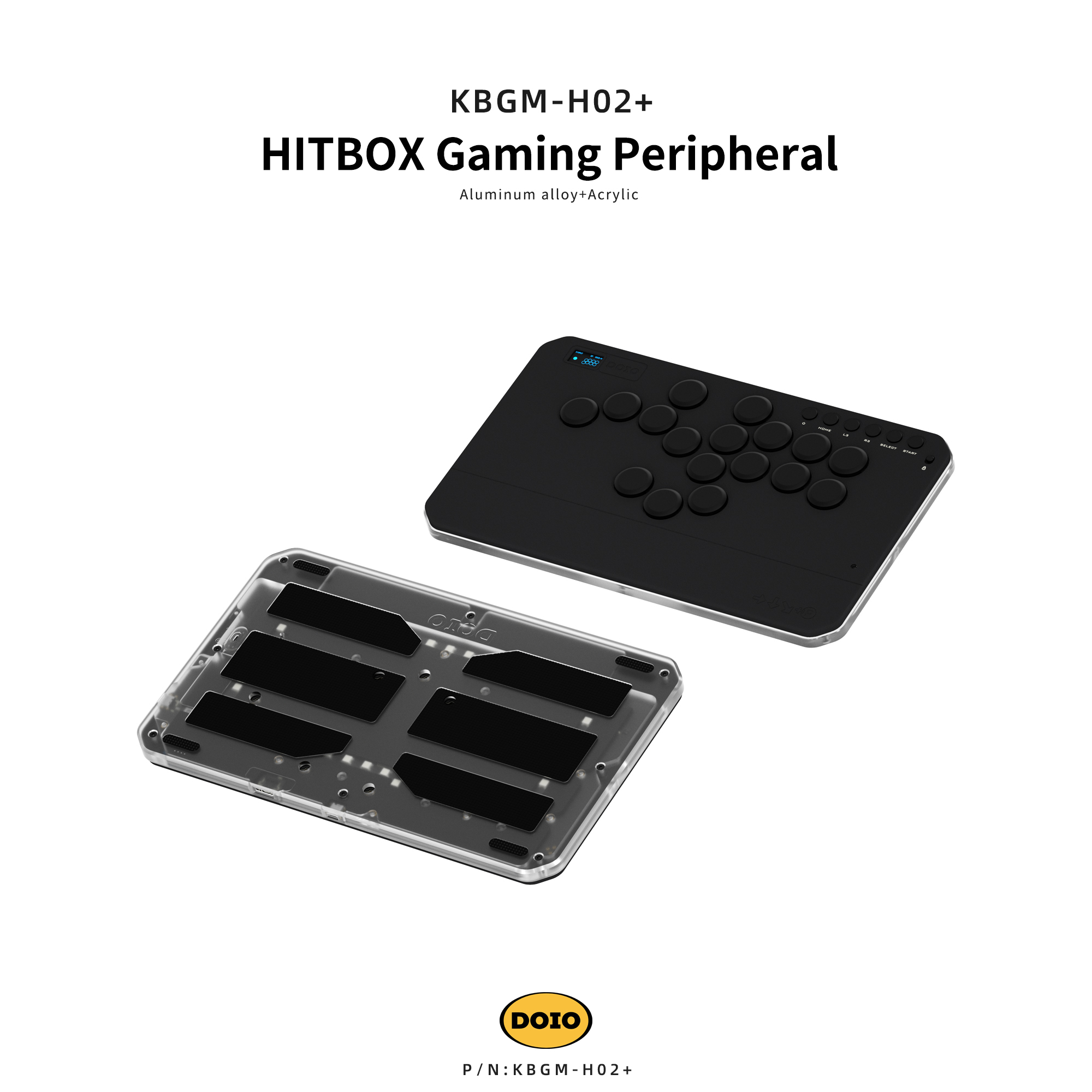 HITBOX Gaming Peripheral KBGM-H02+
