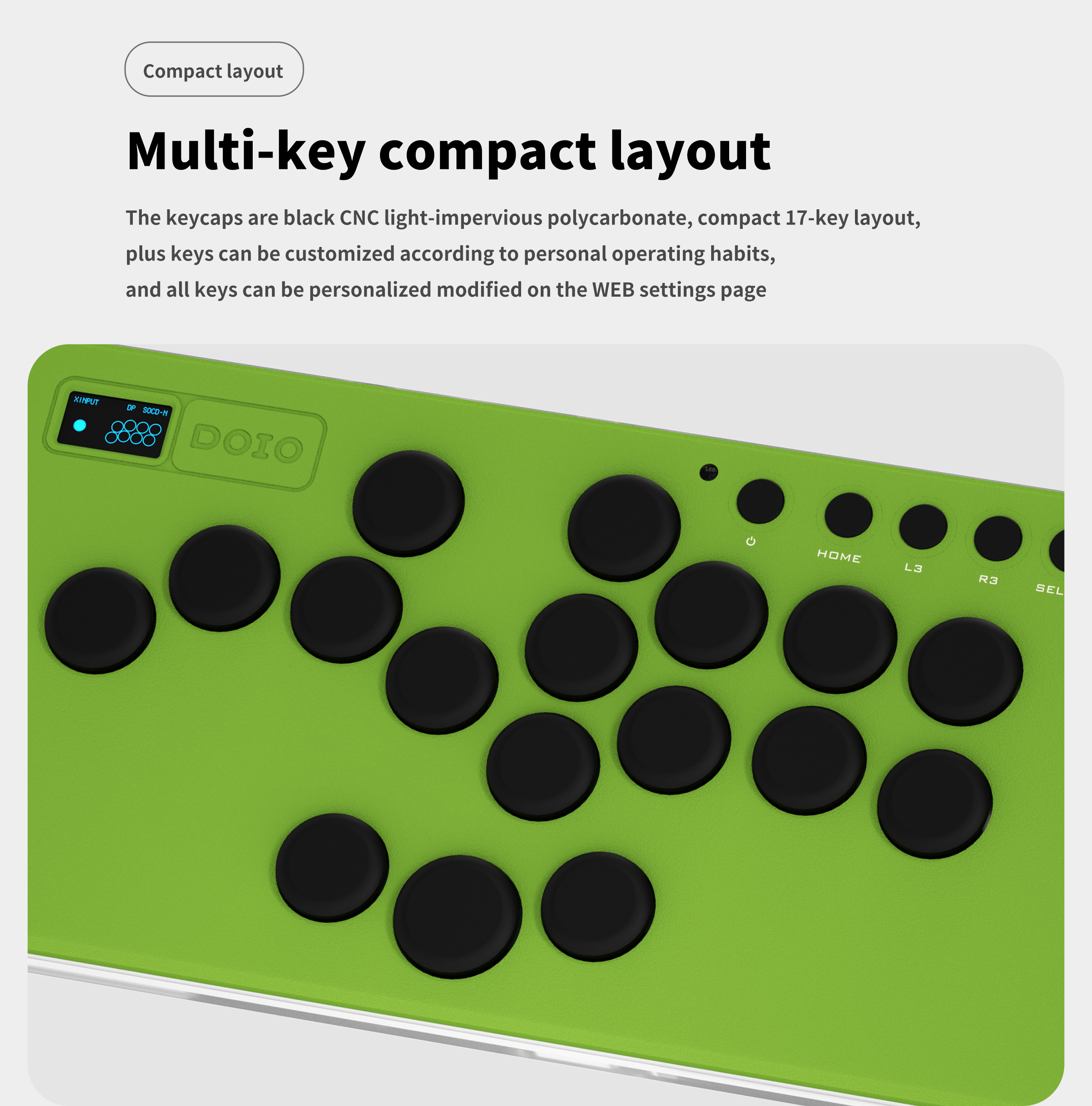 HITBOX MINI Gaming Peripheral KBGM-H06M+