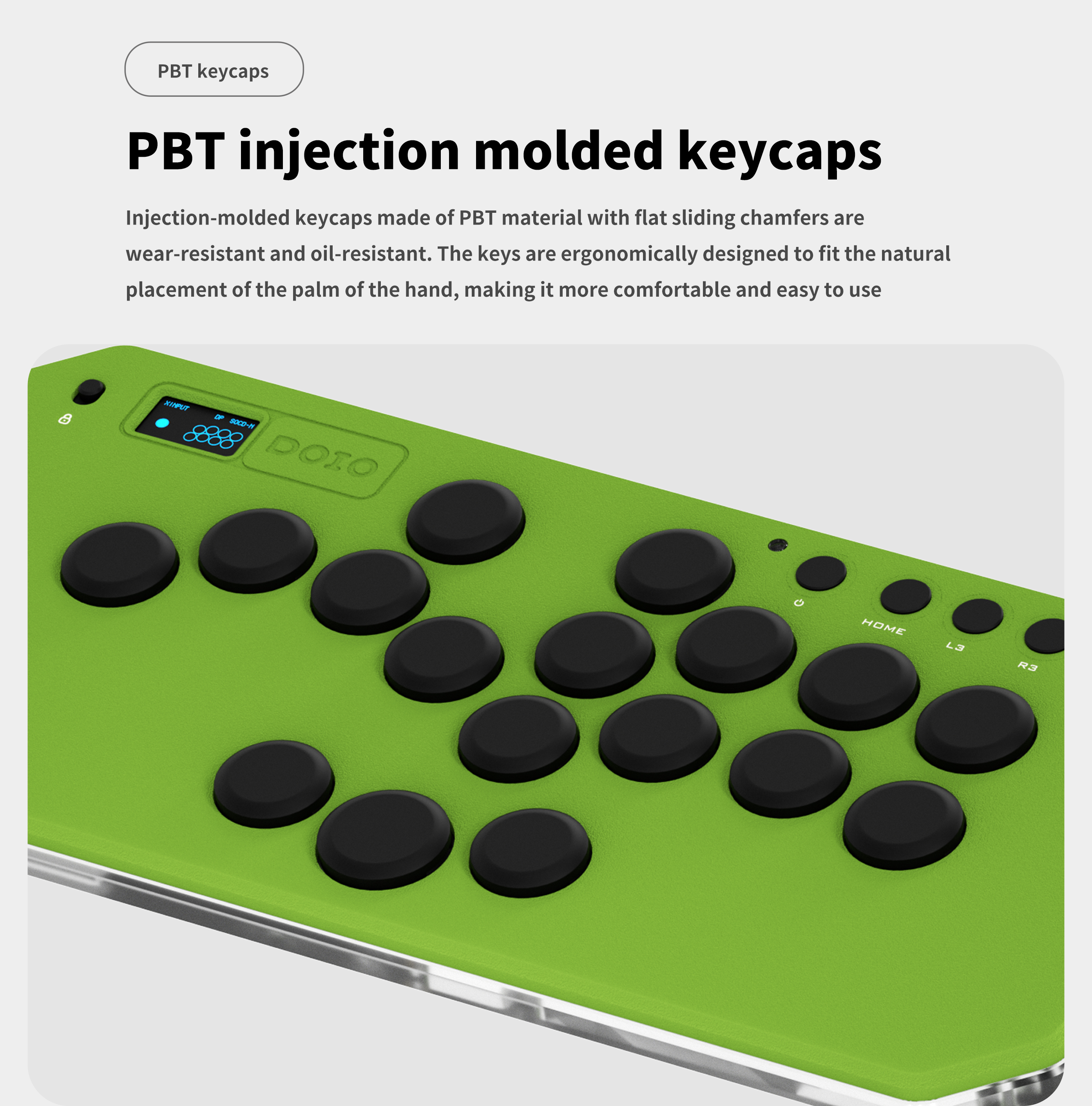 mimicoページ① 1／2 HITBOX MINI Gaming Peripheral KBGM-H06M+