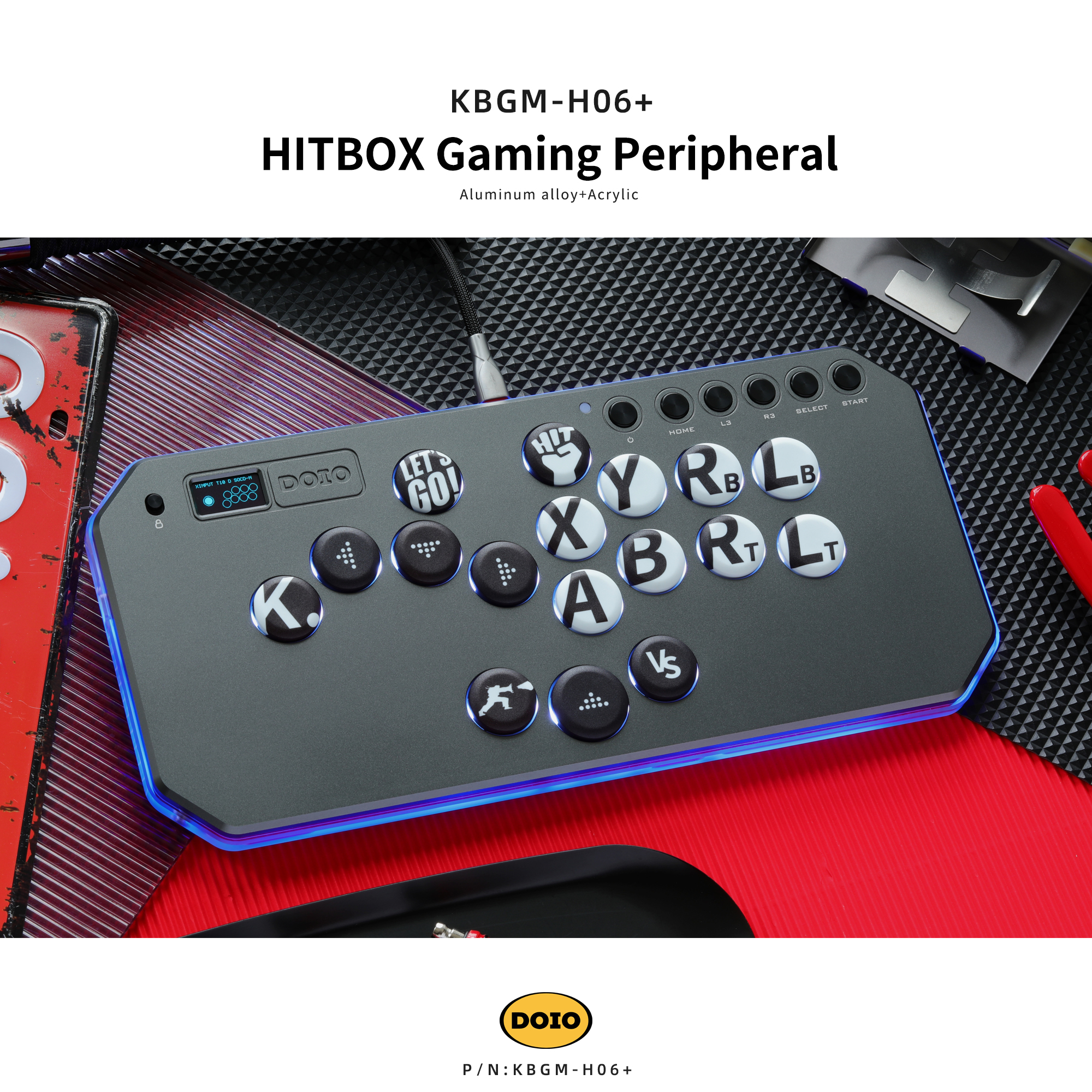 HITBOX Gaming Peripheral KBGM-H02+