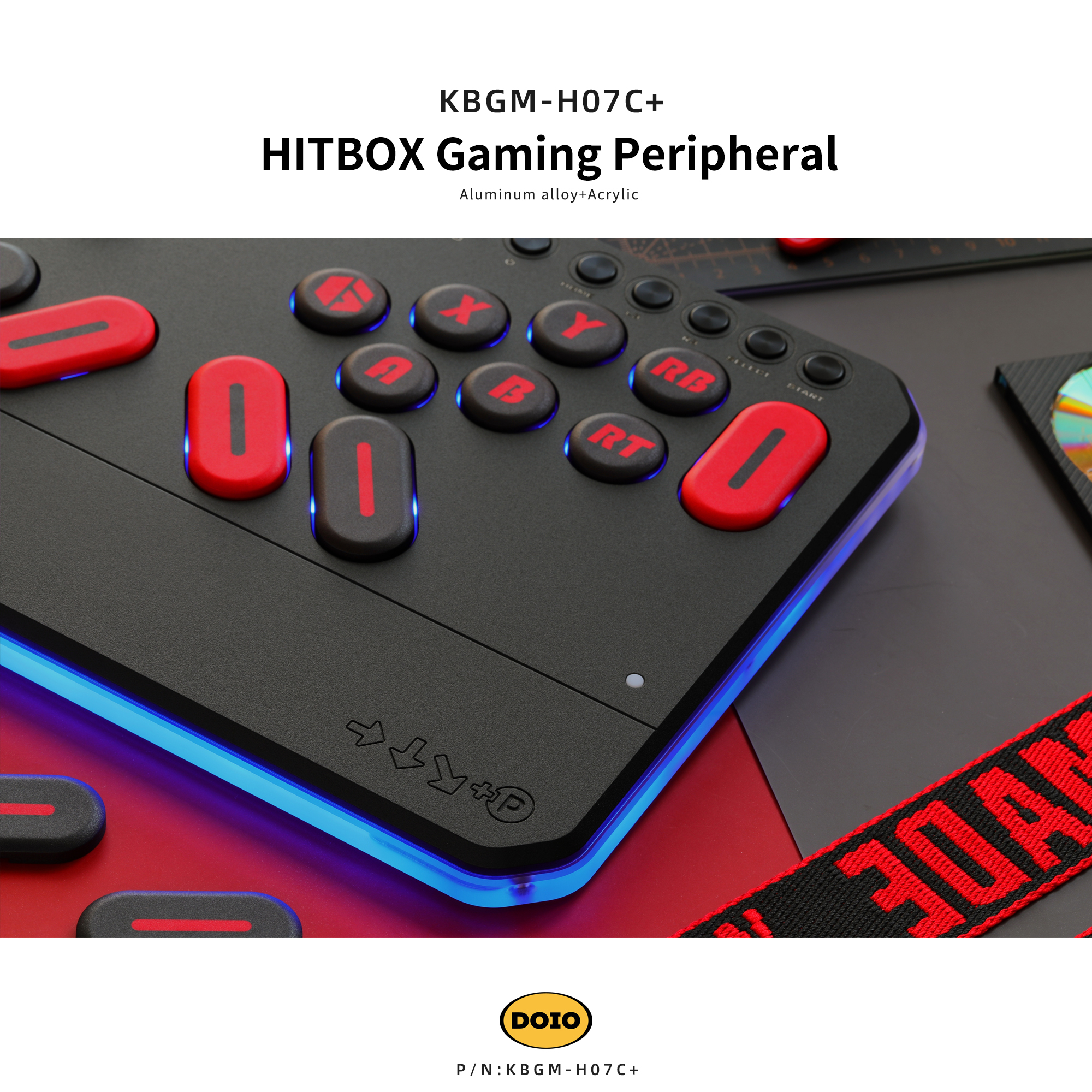 HITBOX Magnetic Axis Gaming Peripheral KBGM-H07C+