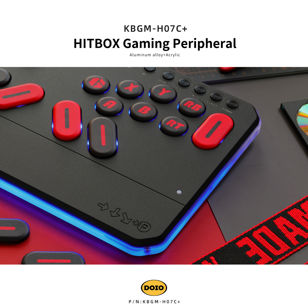 HITBOX Magnetic Axis Gaming Peripheral KBGM-H07C+