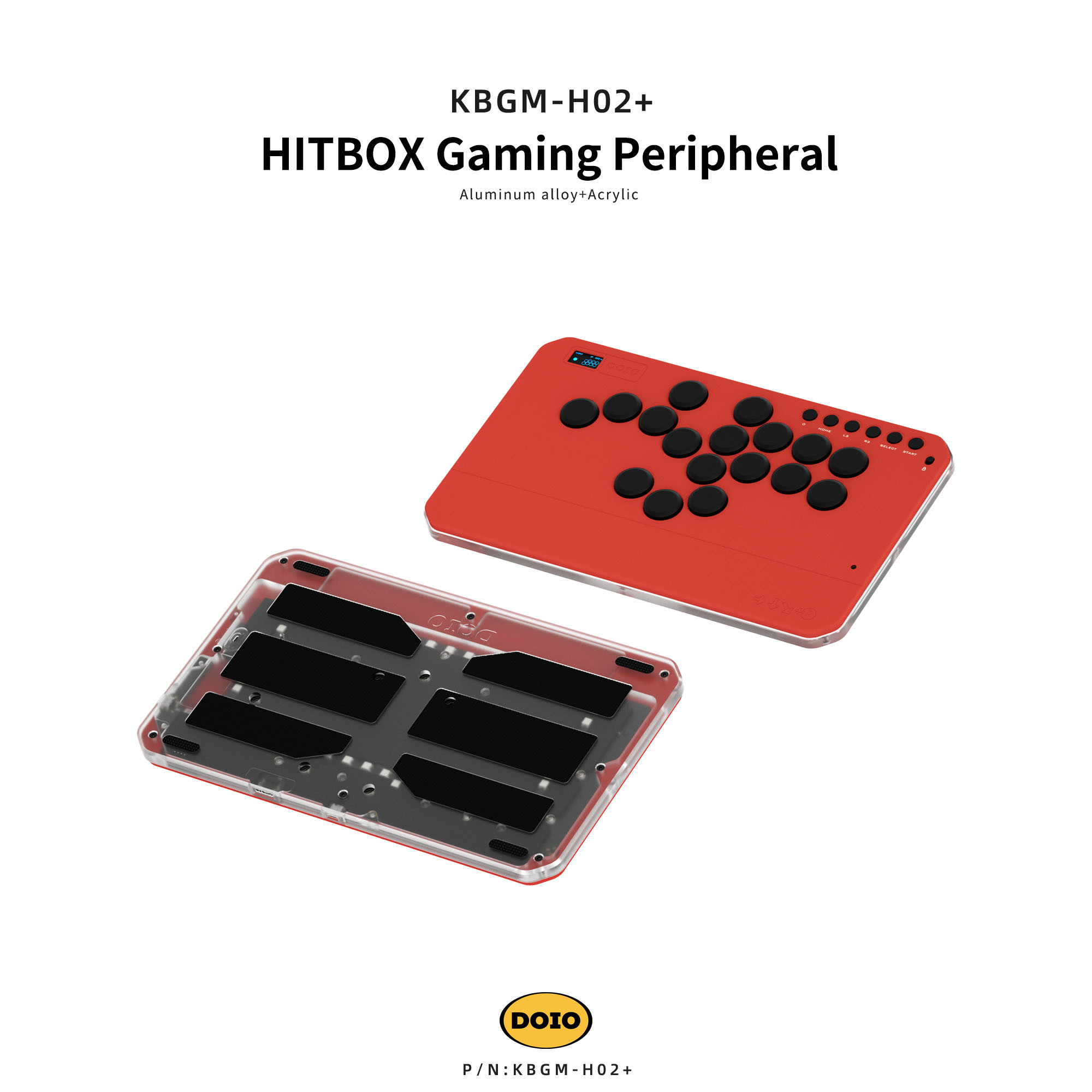HITBOX Gaming Peripheral KBGM-H02+