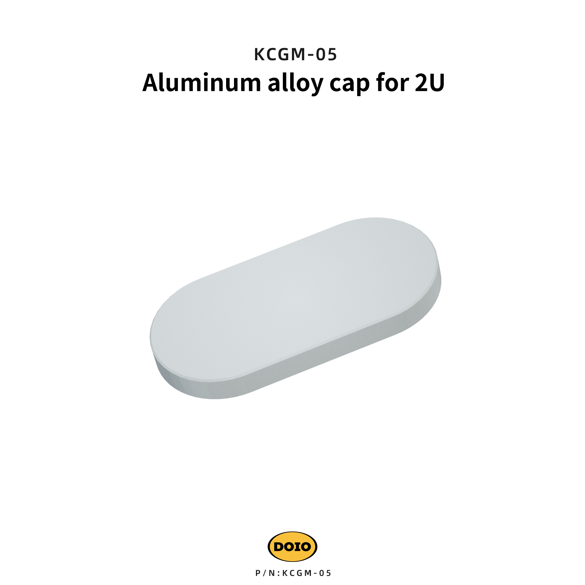 DOIO Aluminum alloy cap for low optic axis