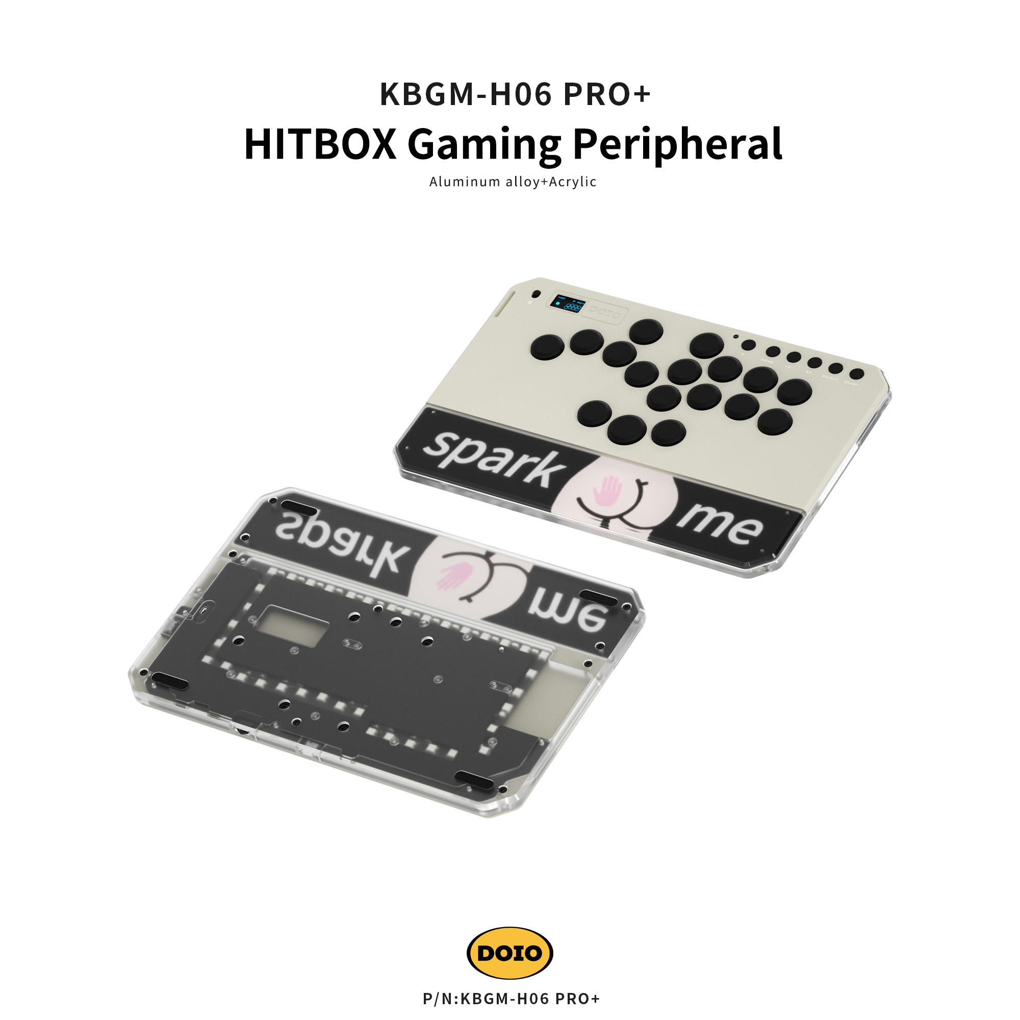 mkhk HITBOX HITBOX MINI Gaming Peripheral KBGM-H06M+
