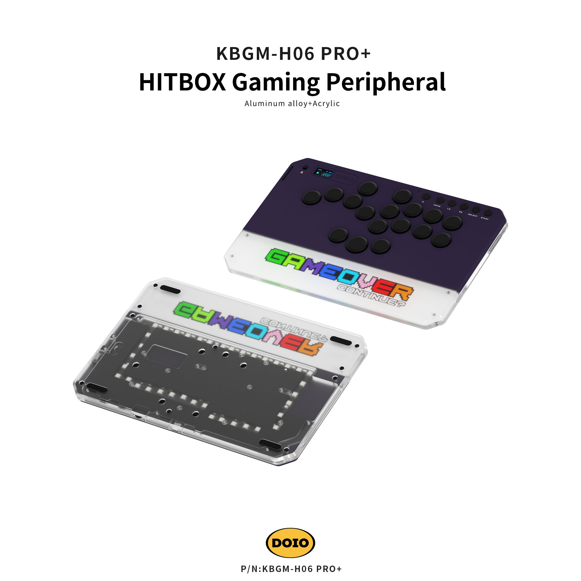 HITBOX Gaming Peripheral KBGM-H06 PRO+