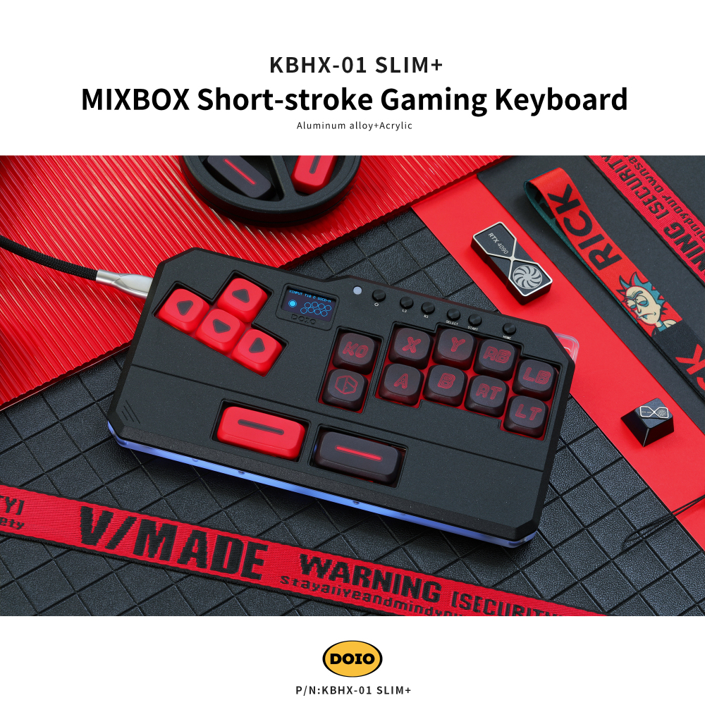 MIXBOX Short-stroke Gaming Keyboard KBHX-01 SLIM+