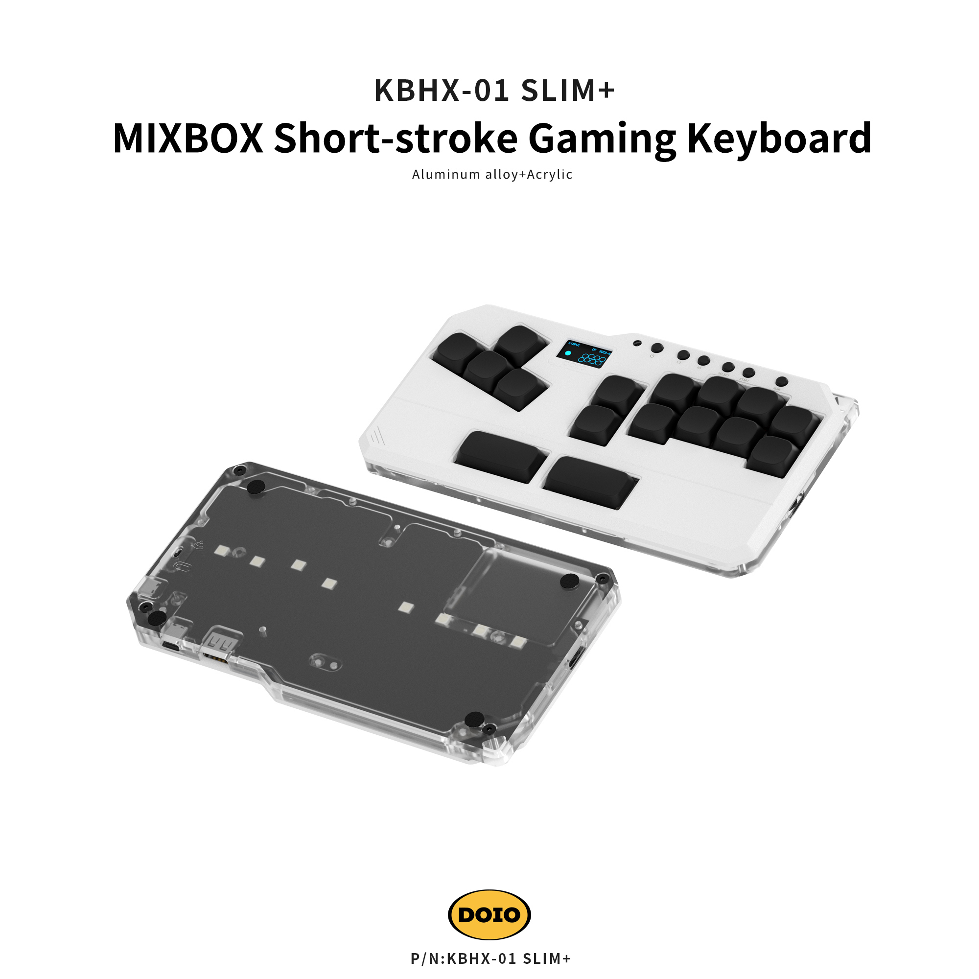 MIXBOX Short-stroke Gaming Keyboard KBHX-01 SLIM+