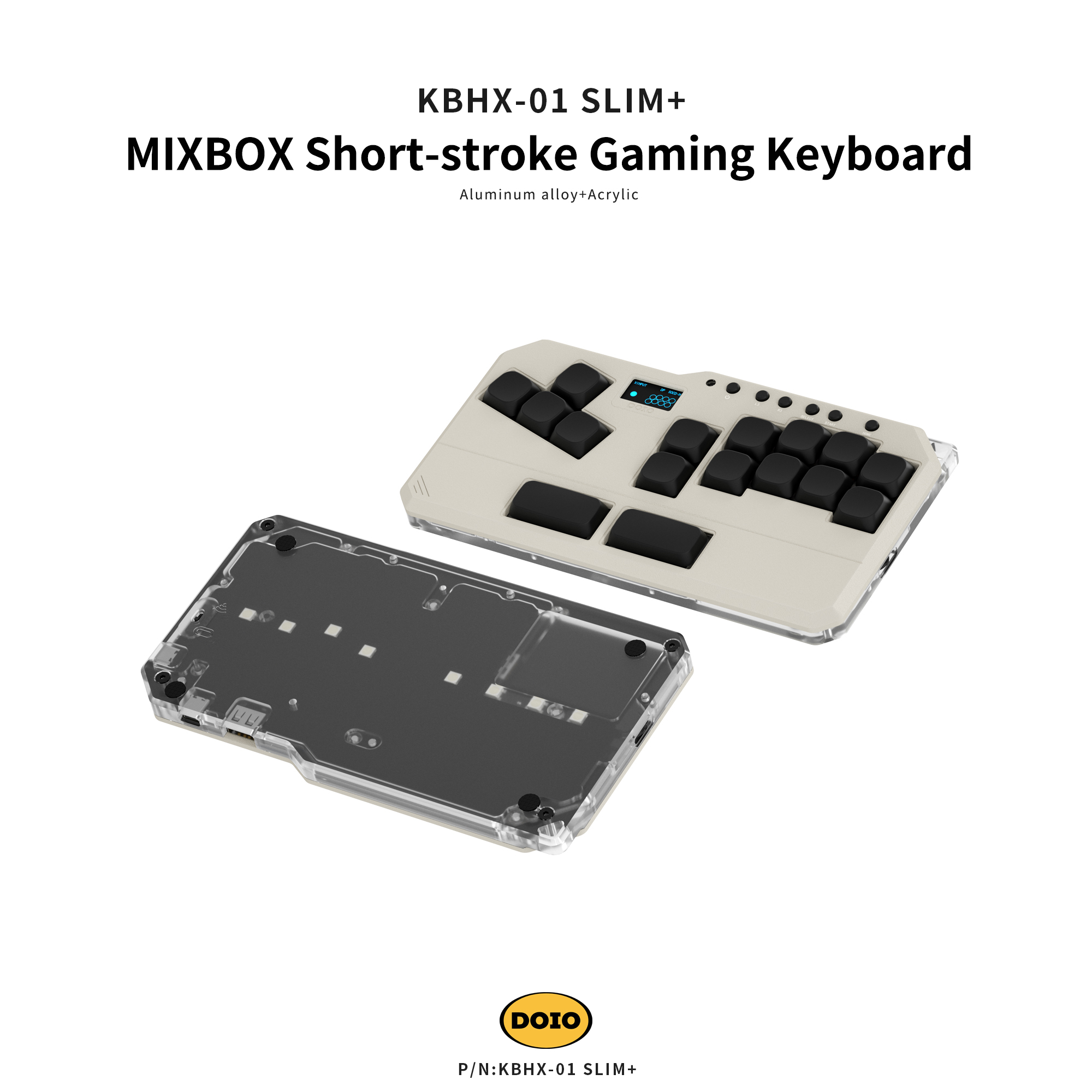 MIXBOX Short-stroke Gaming Keyboard KBHX-01 SLIM+