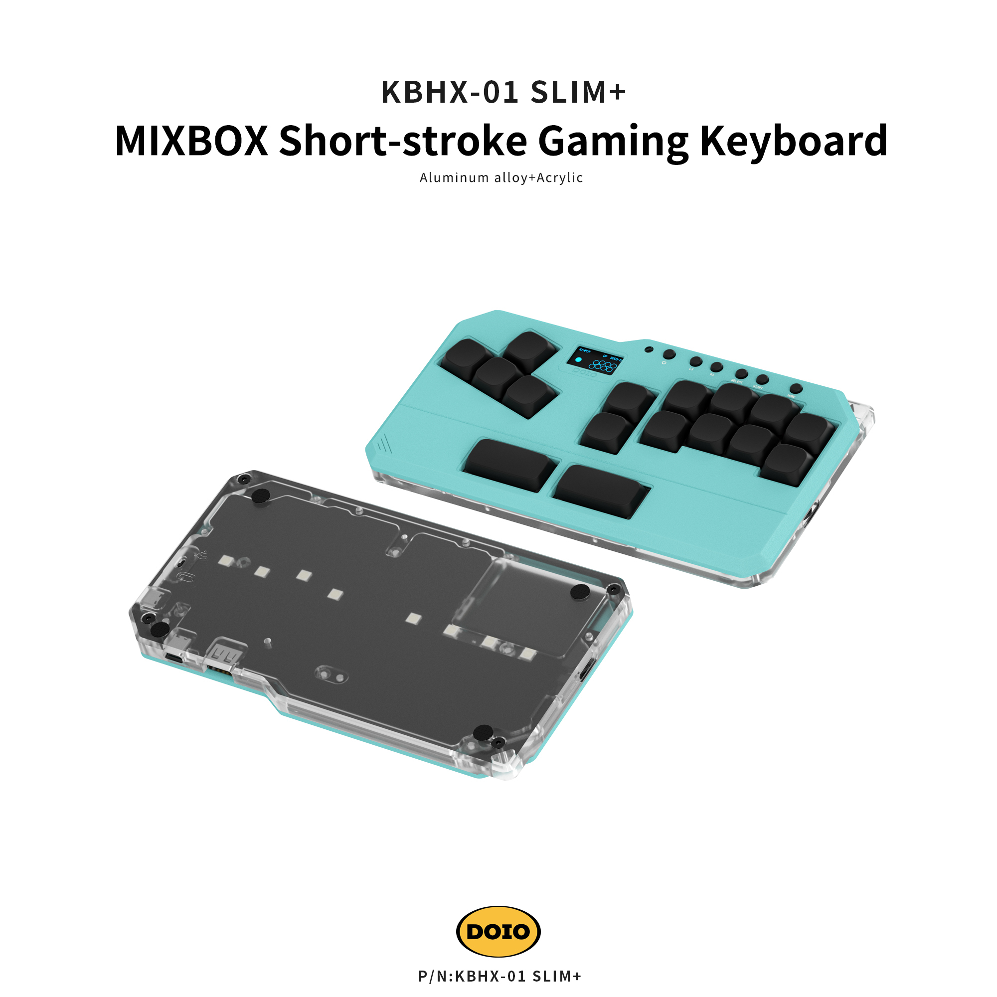 MIXBOX Short-stroke Gaming Keyboard KBHX-01 SLIM+