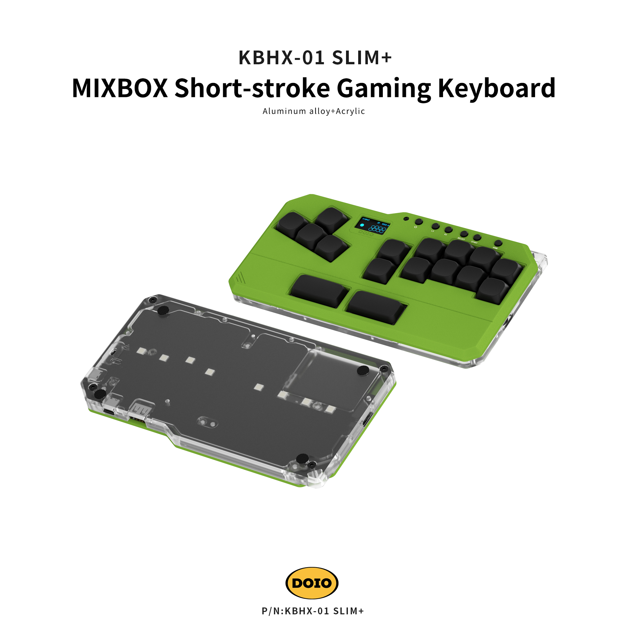 MIXBOX Short-stroke Gaming Keyboard KBHX-01 SLIM+