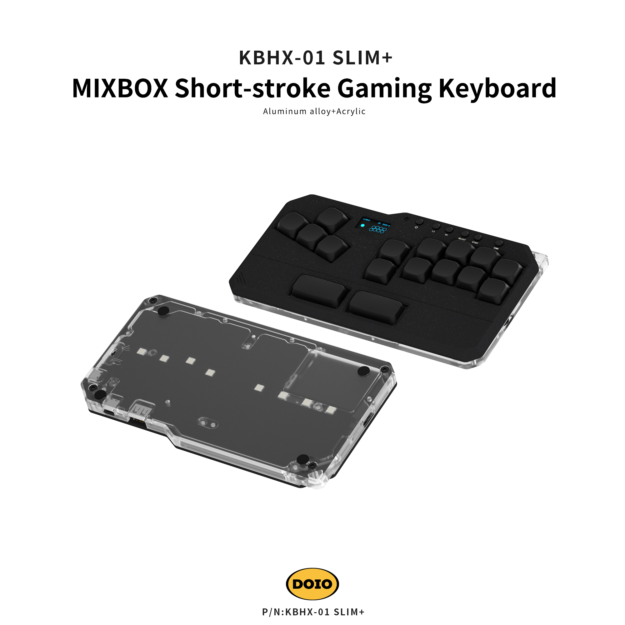 mixbok  MIXBOX Short-stroke Gaming Keyboard KBHX-01 SLIM+