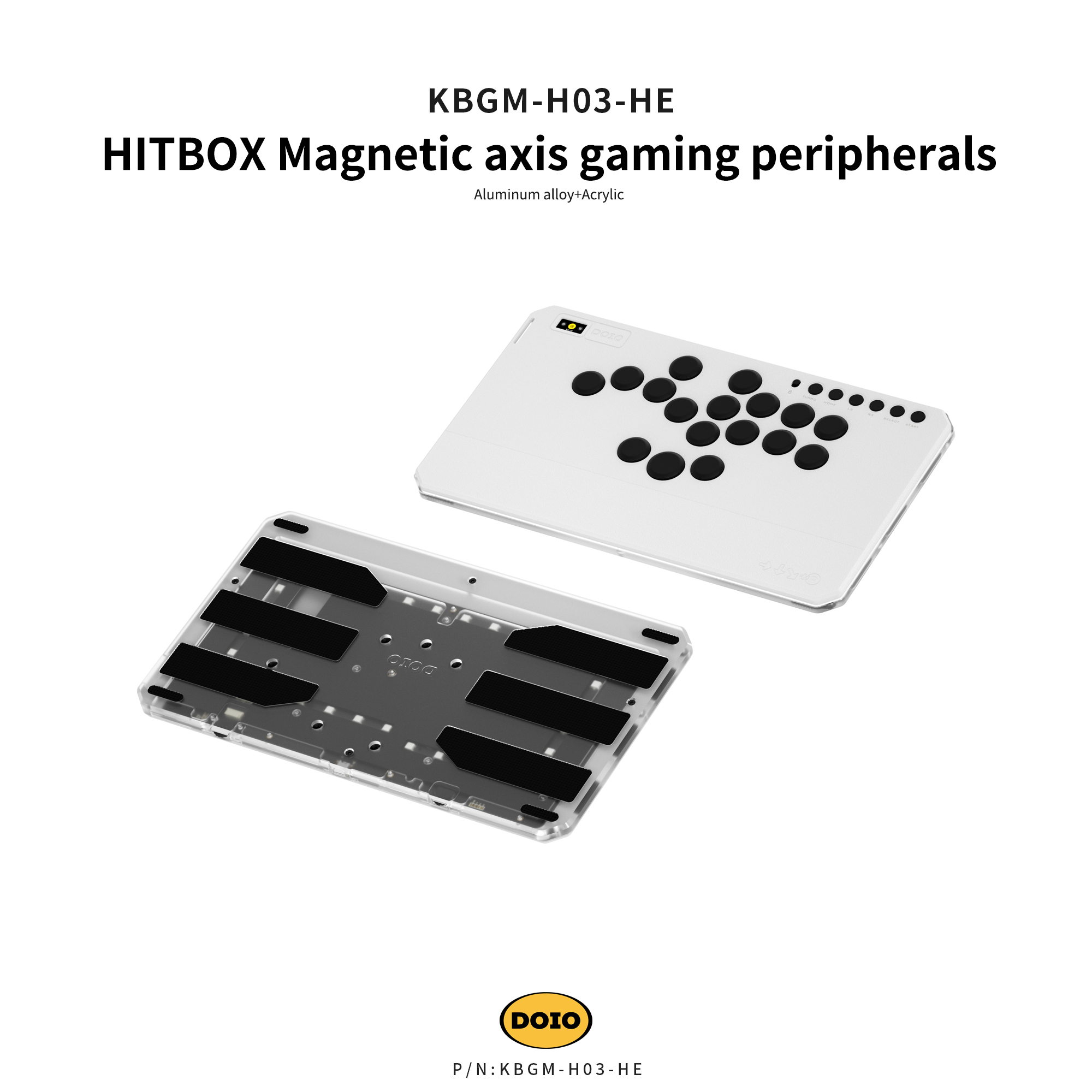 HITBOX Magnetic Axis Gaming Peripheral KBGM-H09+