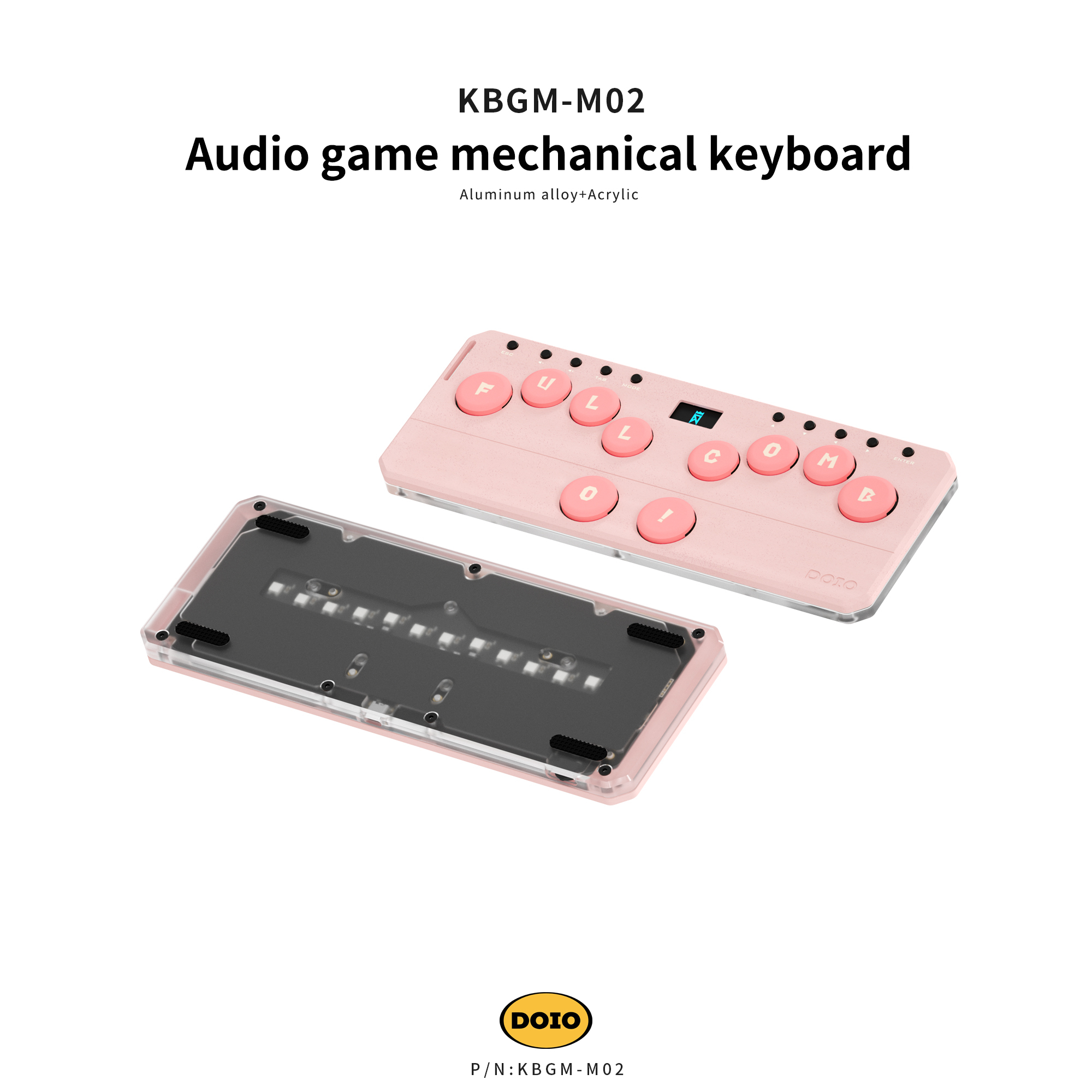 Audio Game Keyboard KBGM-M02