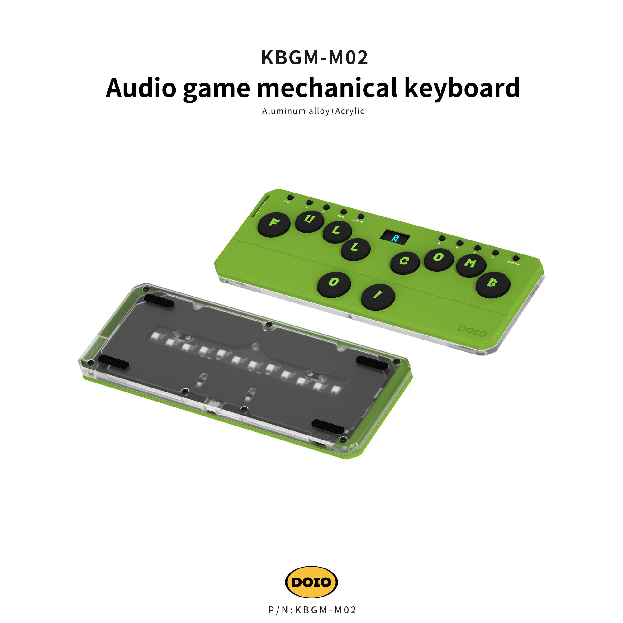 Audio Game Keyboard KBGM-M02