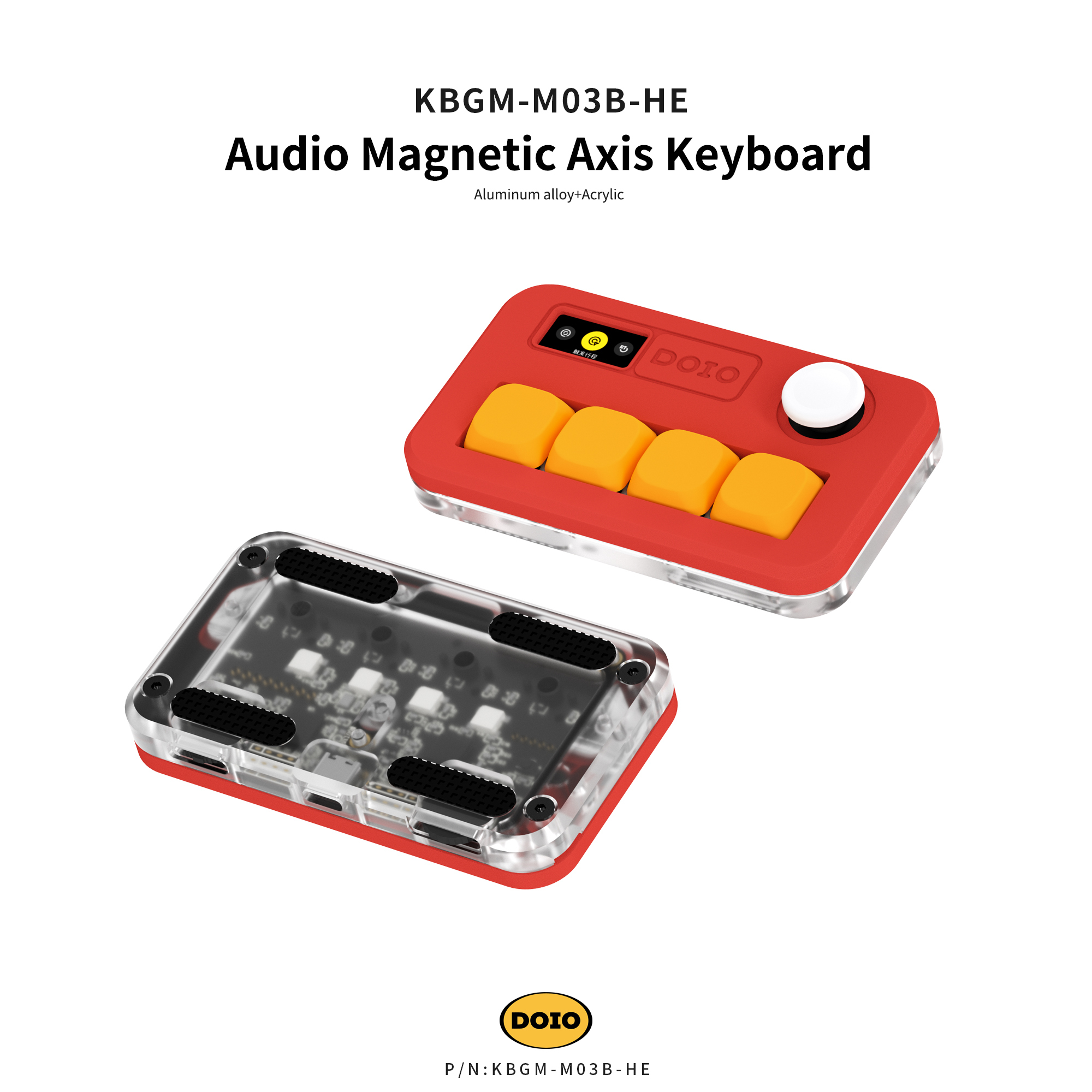 Audio Game Keyboard KBGM-M03A/B-HE