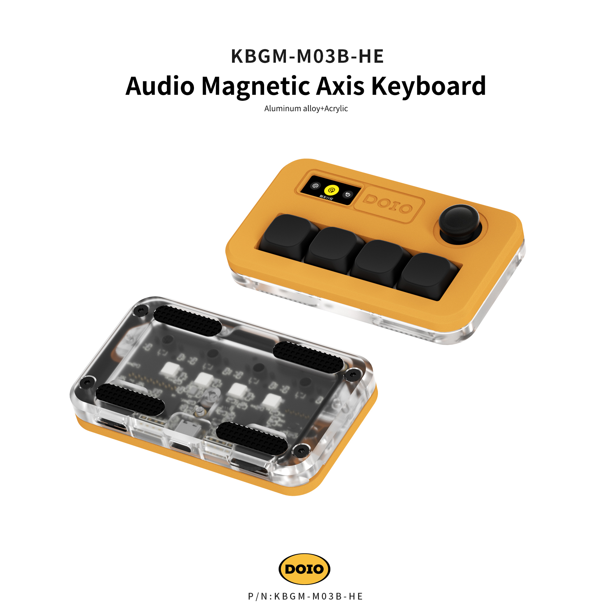 Audio Game Keyboard KBGM-M03A/B-HE