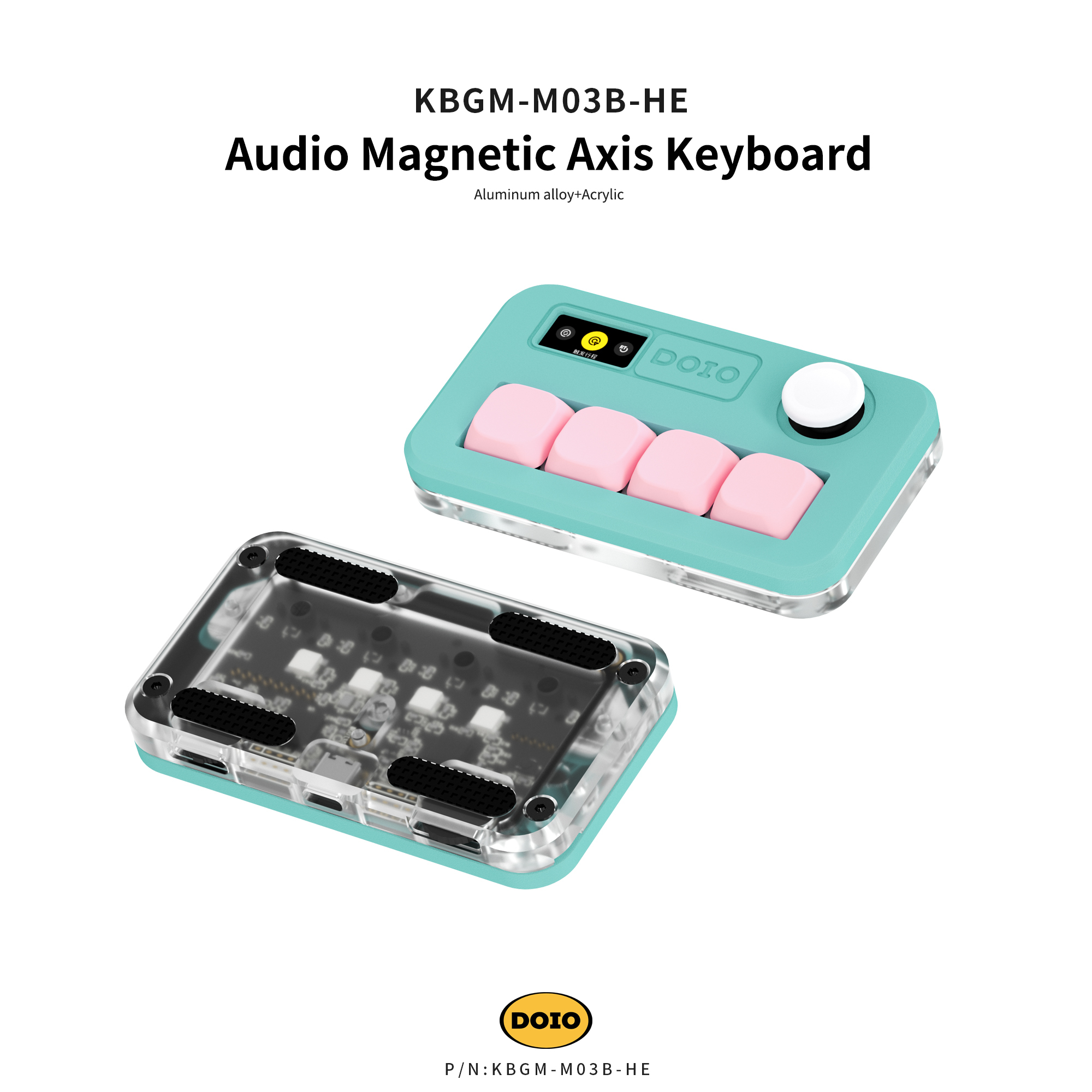 Audio Game Keyboard KBGM-M03A/B-HE