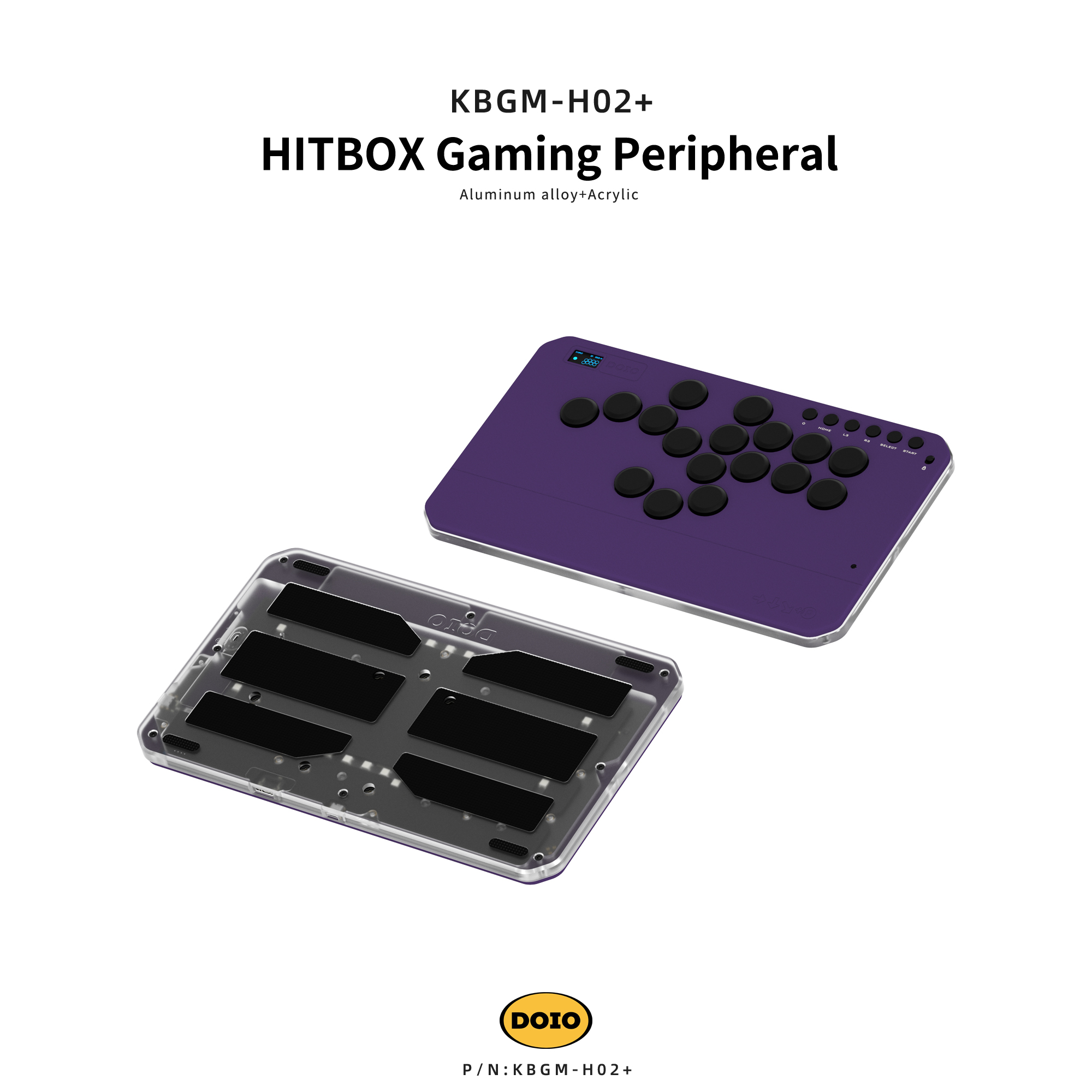 HITBOX Gaming Peripheral KBGM-H02+