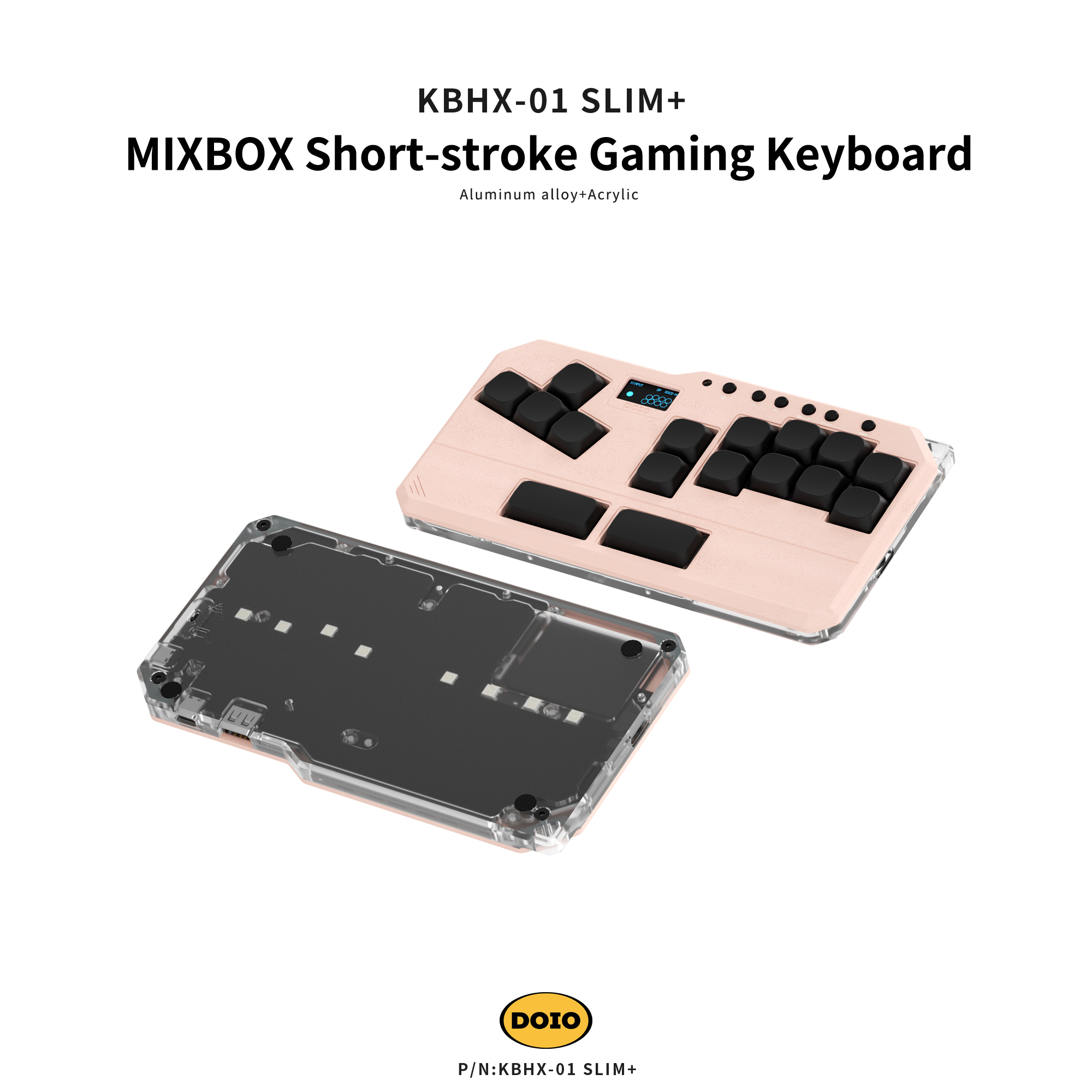 MIXBOX Short-stroke Gaming Keyboard KBHX-01 SLIM+