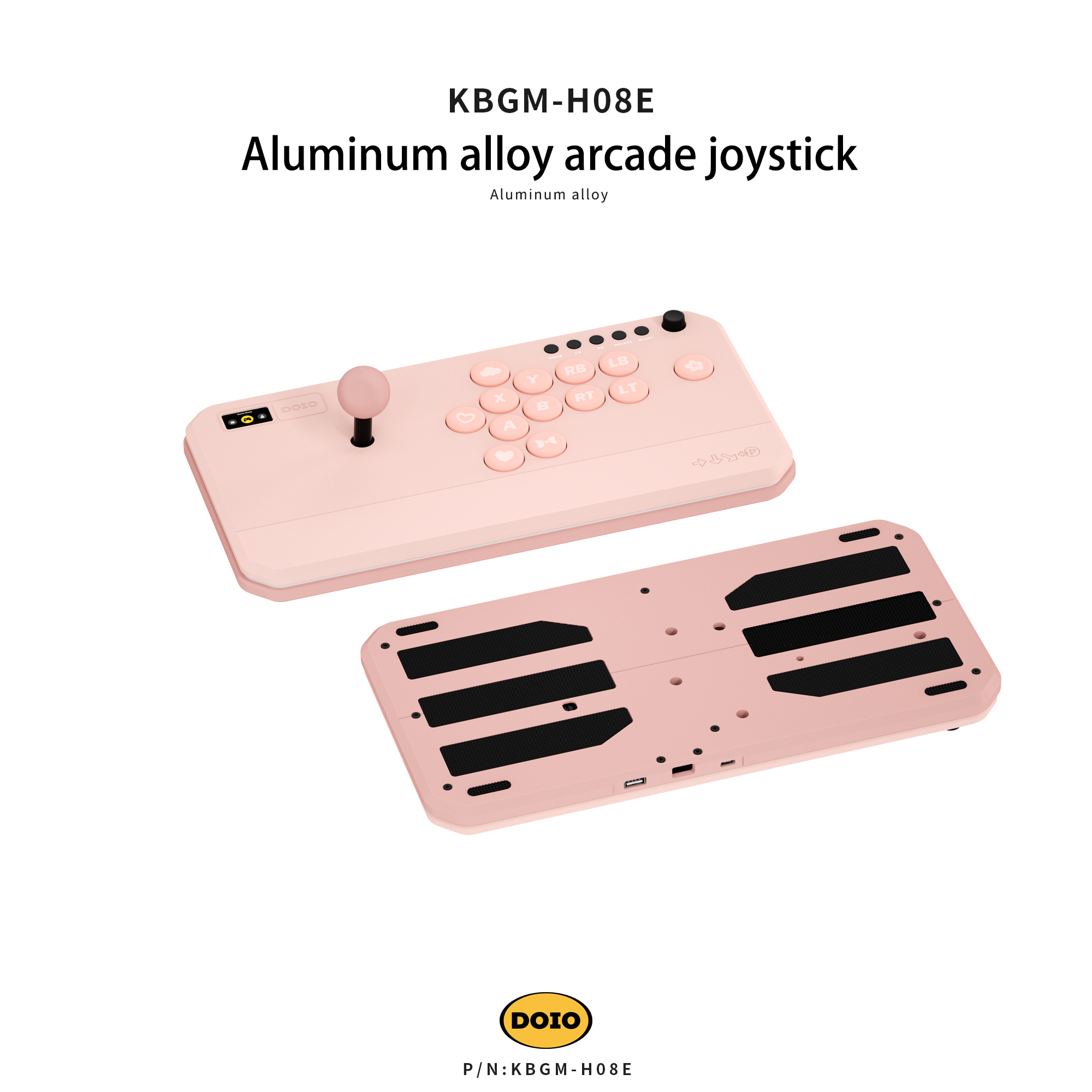 Aluminum alloy arcade joystick KBGM-H08E