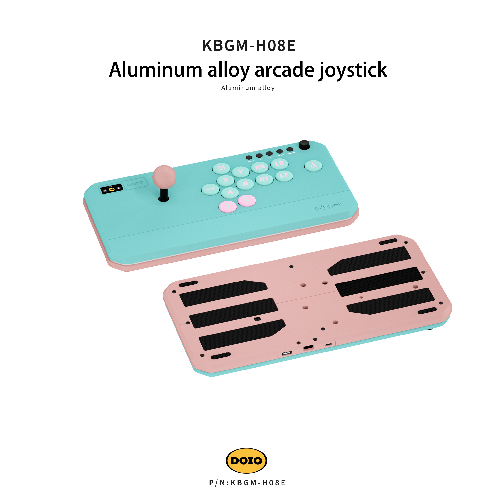 Aluminum alloy arcade joystick KBGM-H08E