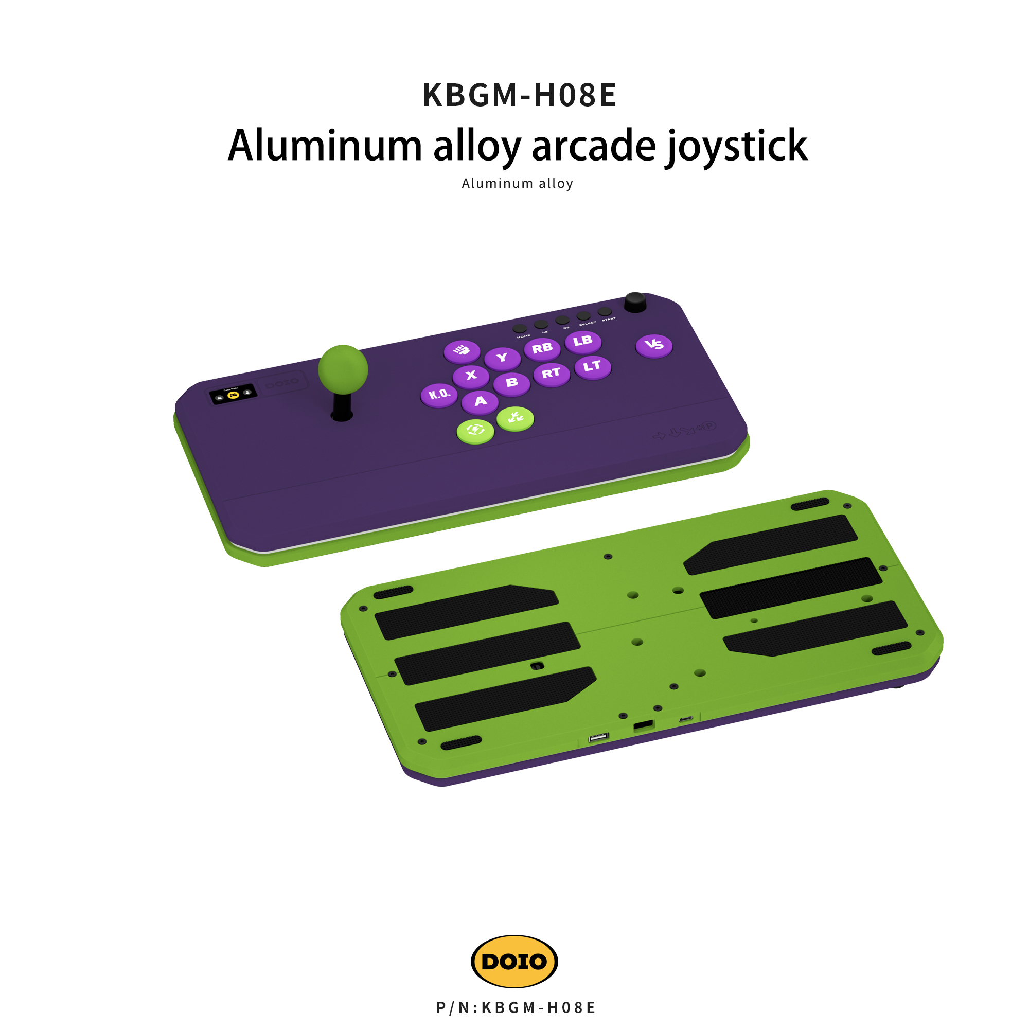 Aluminum alloy arcade joystick KBGM-H08E