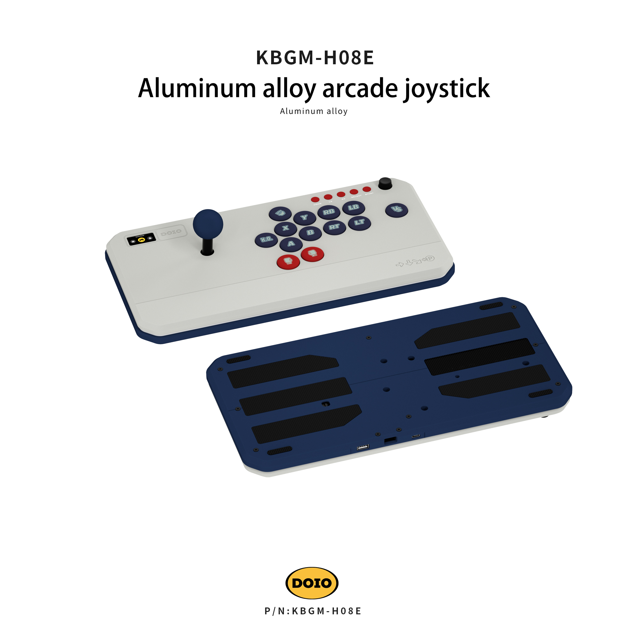 Aluminum alloy arcade joystick KBGM-H08E