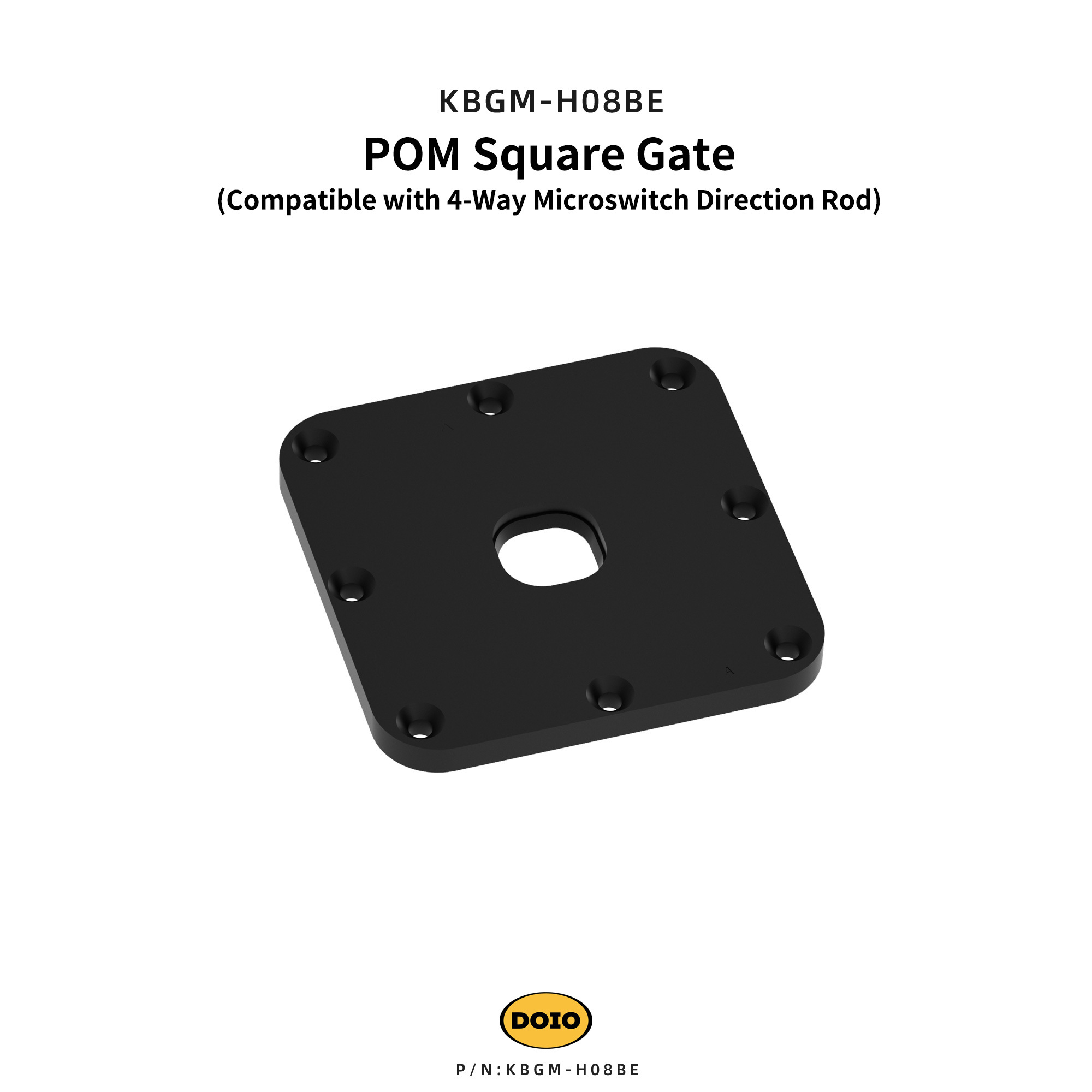 Aluminum alloy arcade joystick for KBGM-H08E KBGM-H08BE
