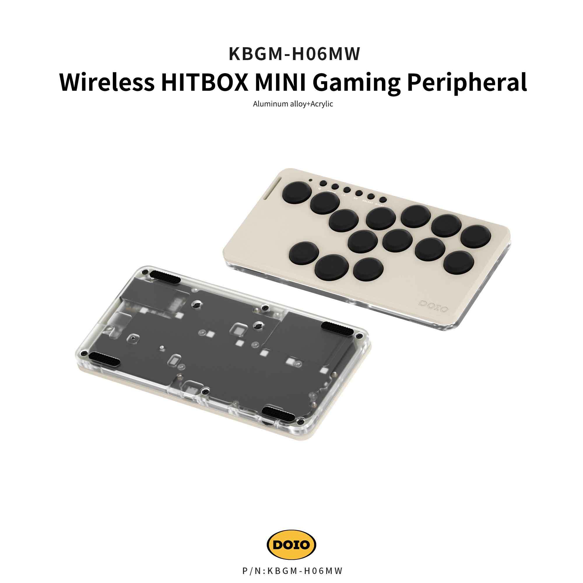 Wireless HITBOX MINI Gaming Peripheral KBGM-H06MW