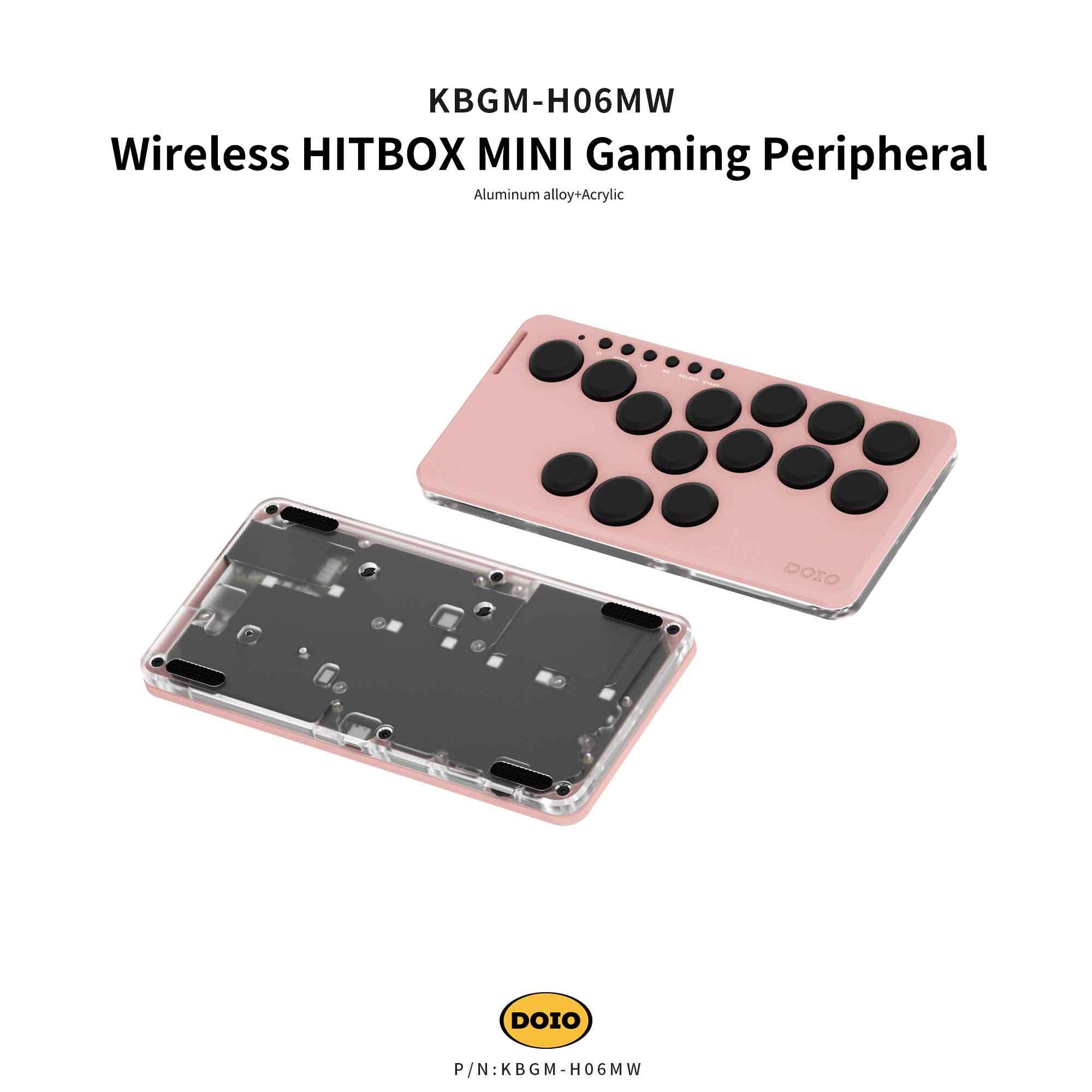 Wireless HITBOX MINI Gaming Peripheral KBGM-H06MW