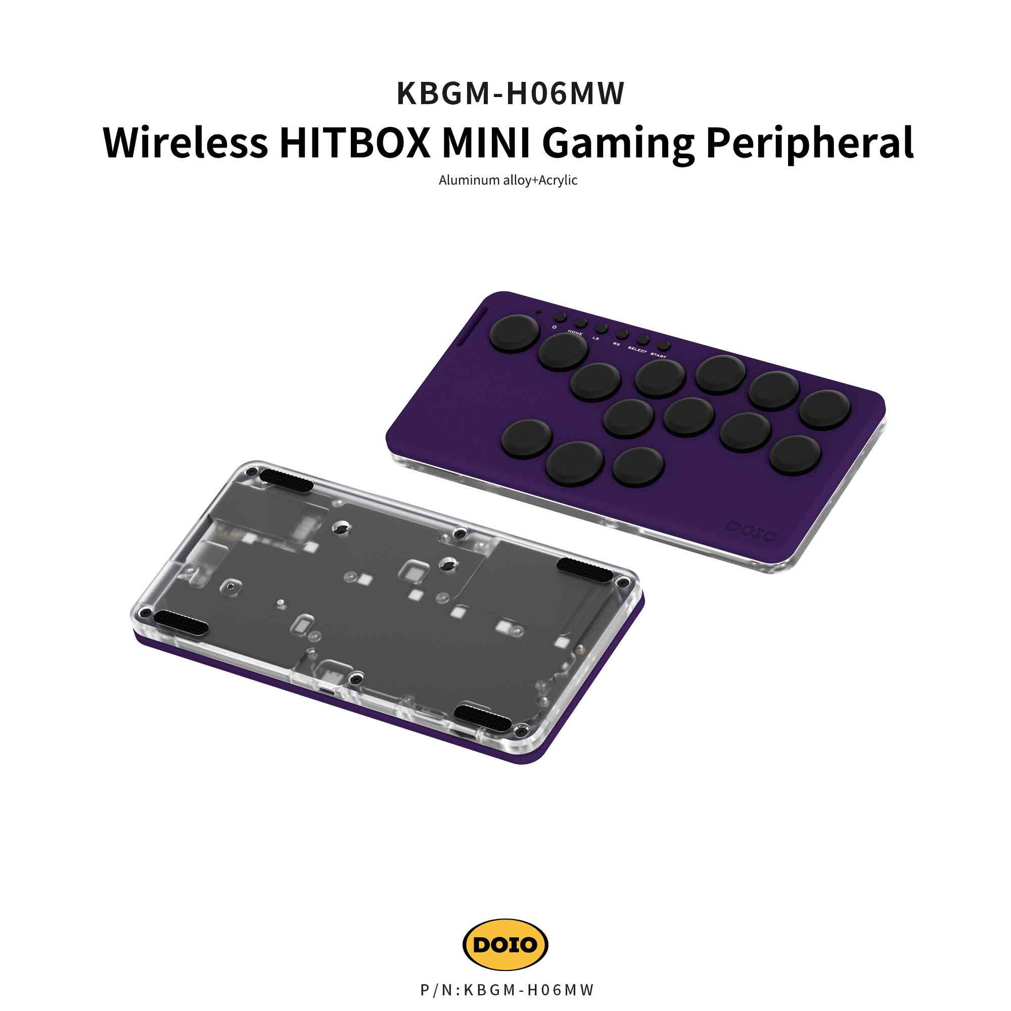 Wireless HITBOX MINI Gaming Peripheral KBGM-H06MW