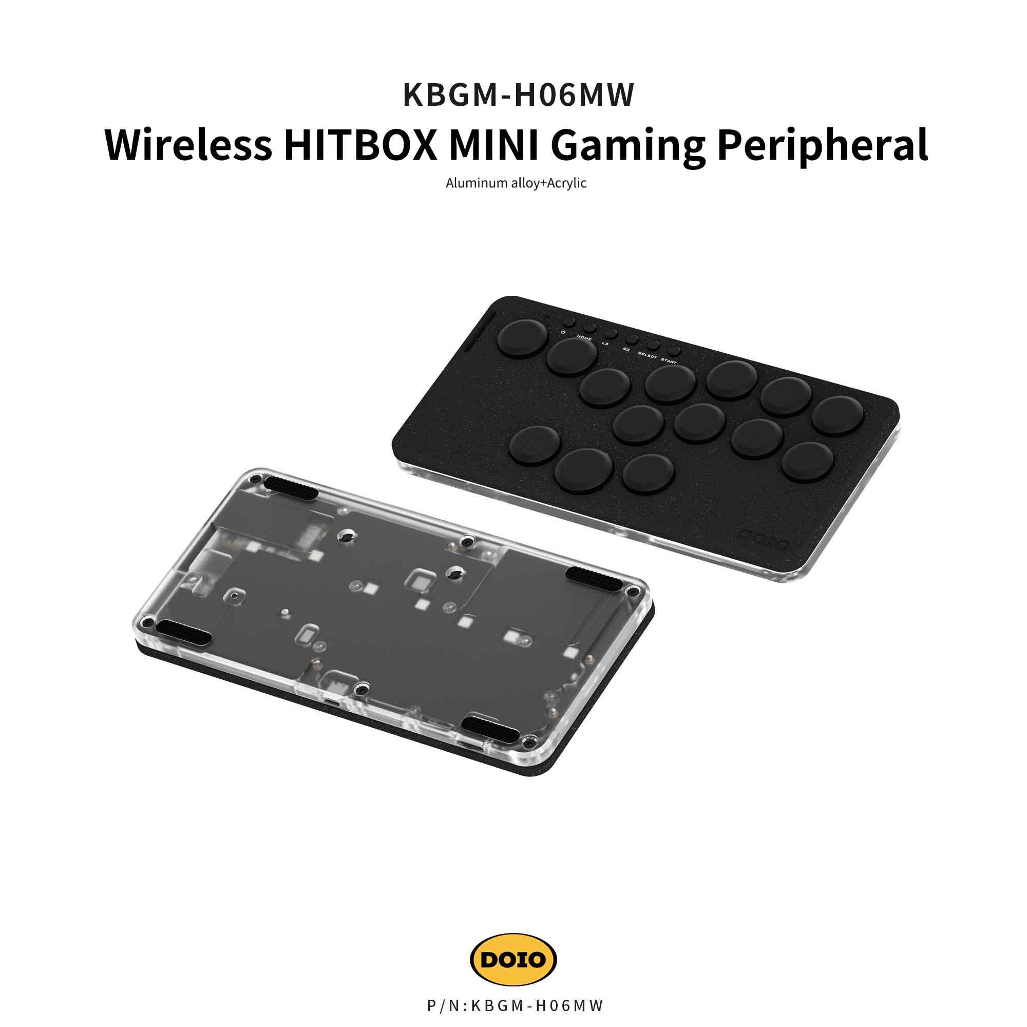Wireless HITBOX MINI Gaming Peripheral KBGM-H06MW