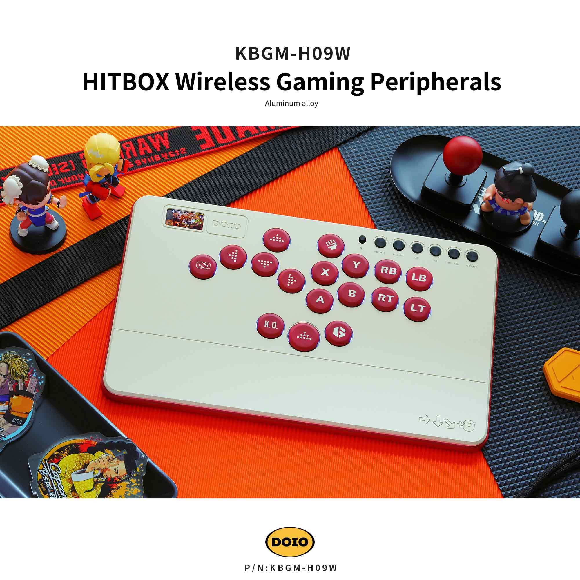 HITBOX Wireless Gaming Peripherals KBGM-H09W