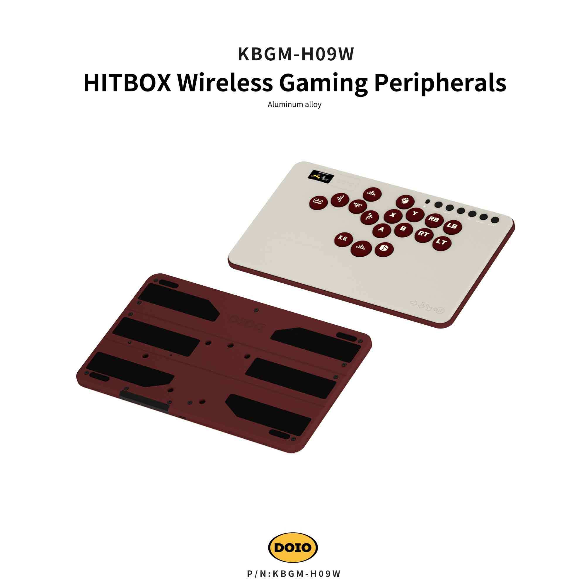 HITBOX Wireless Gaming Peripherals KBGM-H09W