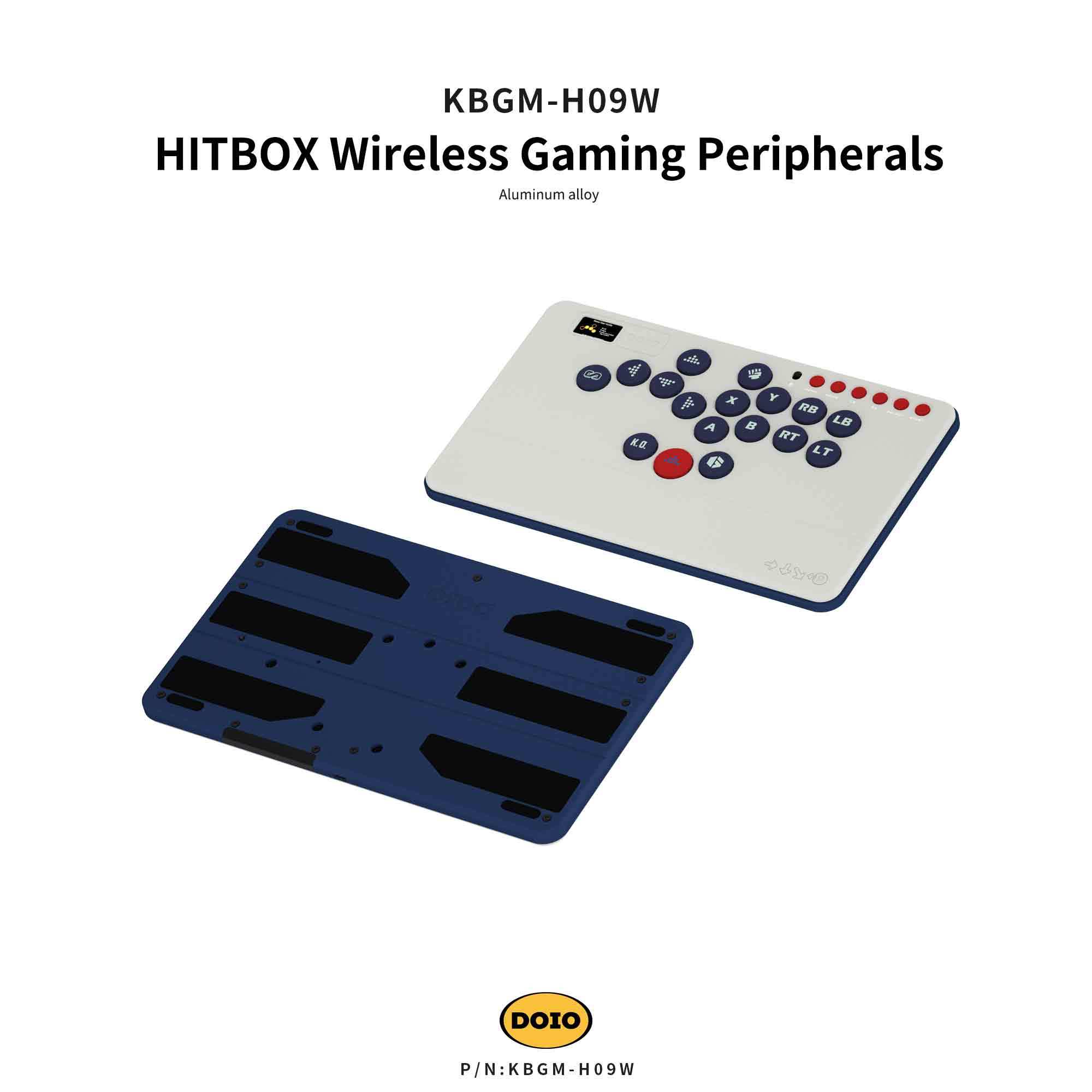 HITBOX Wireless Gaming Peripherals KBGM-H09W