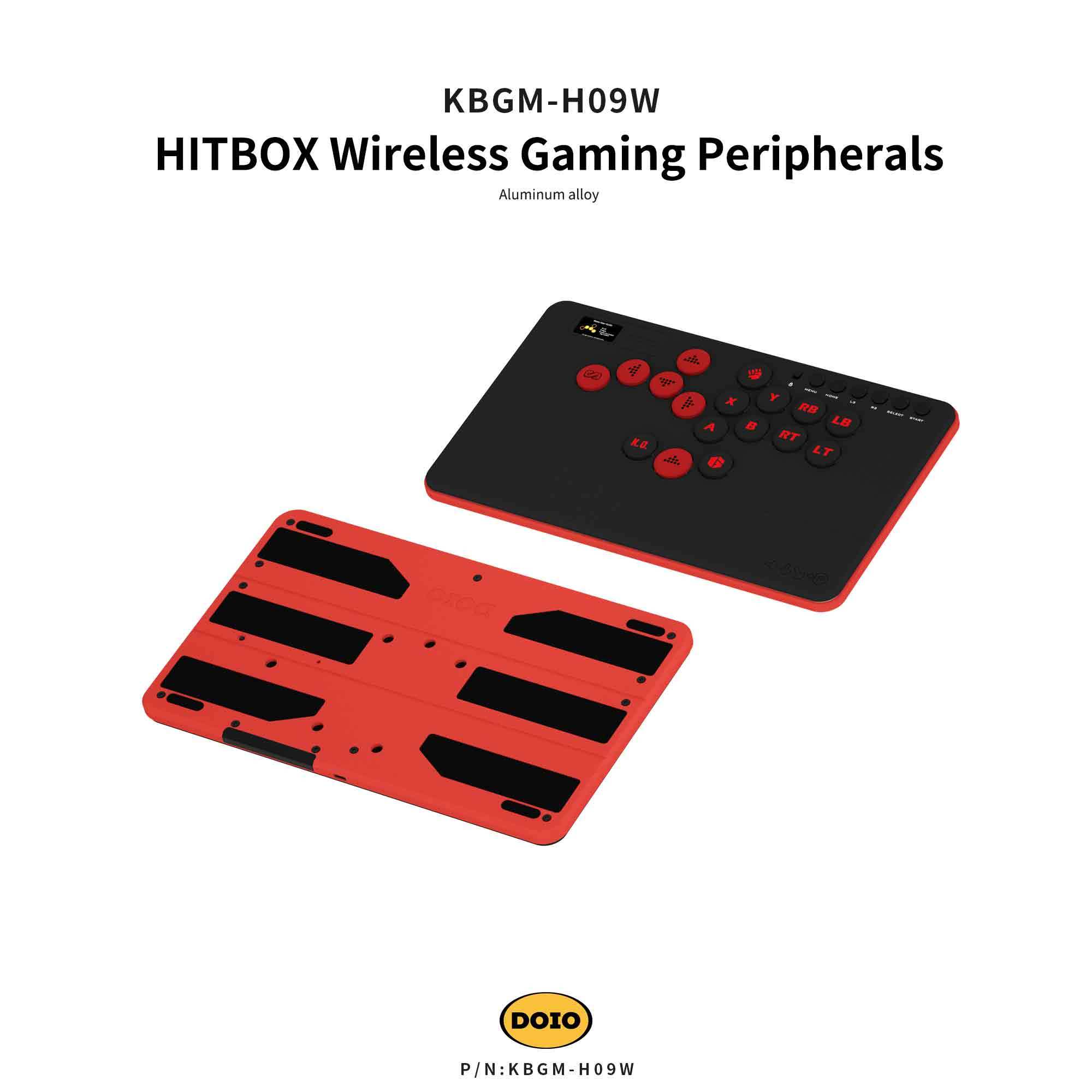 HITBOX Wireless Gaming Peripherals KBGM-H09W