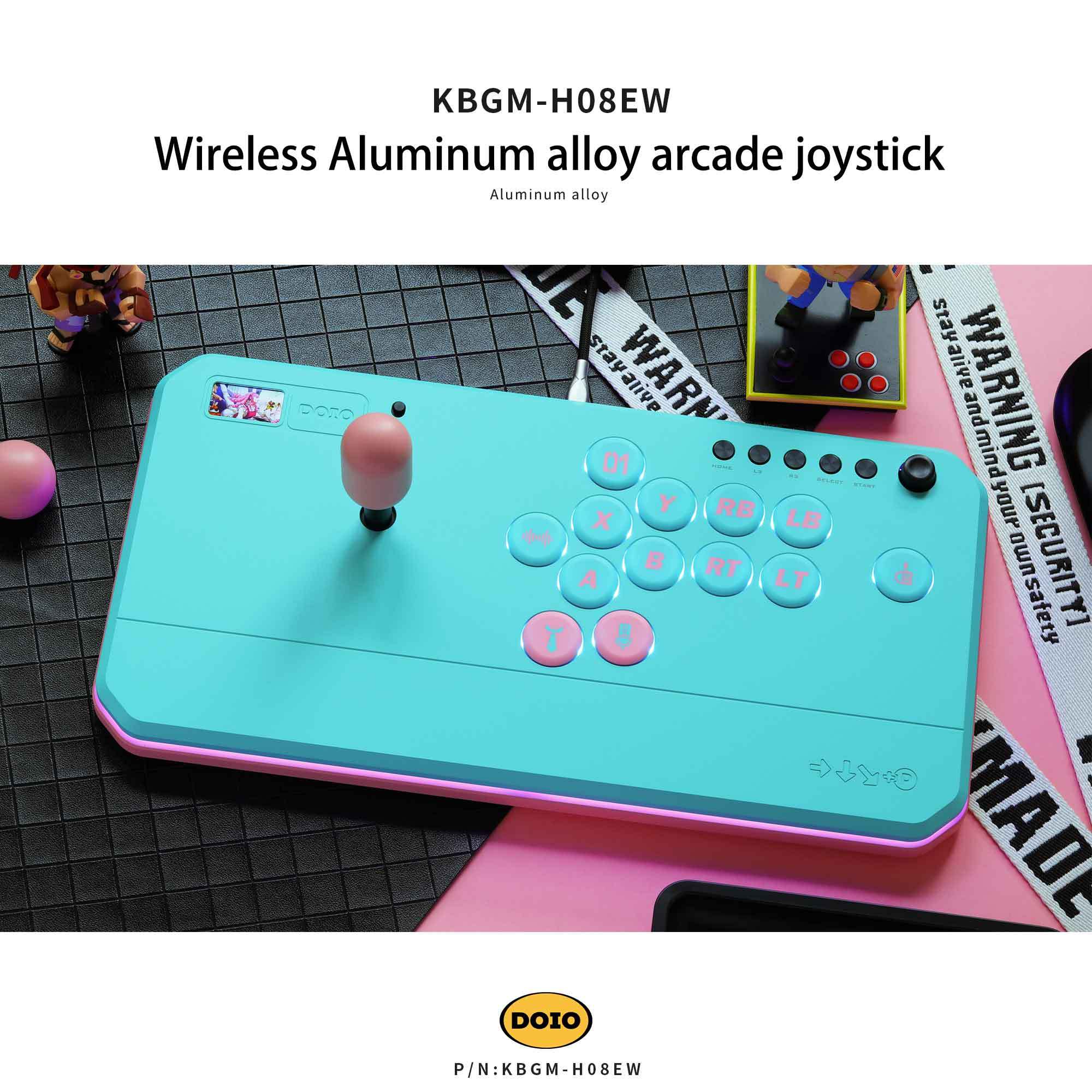 Aluminum alloy arcade joystick KBGM-H08EW