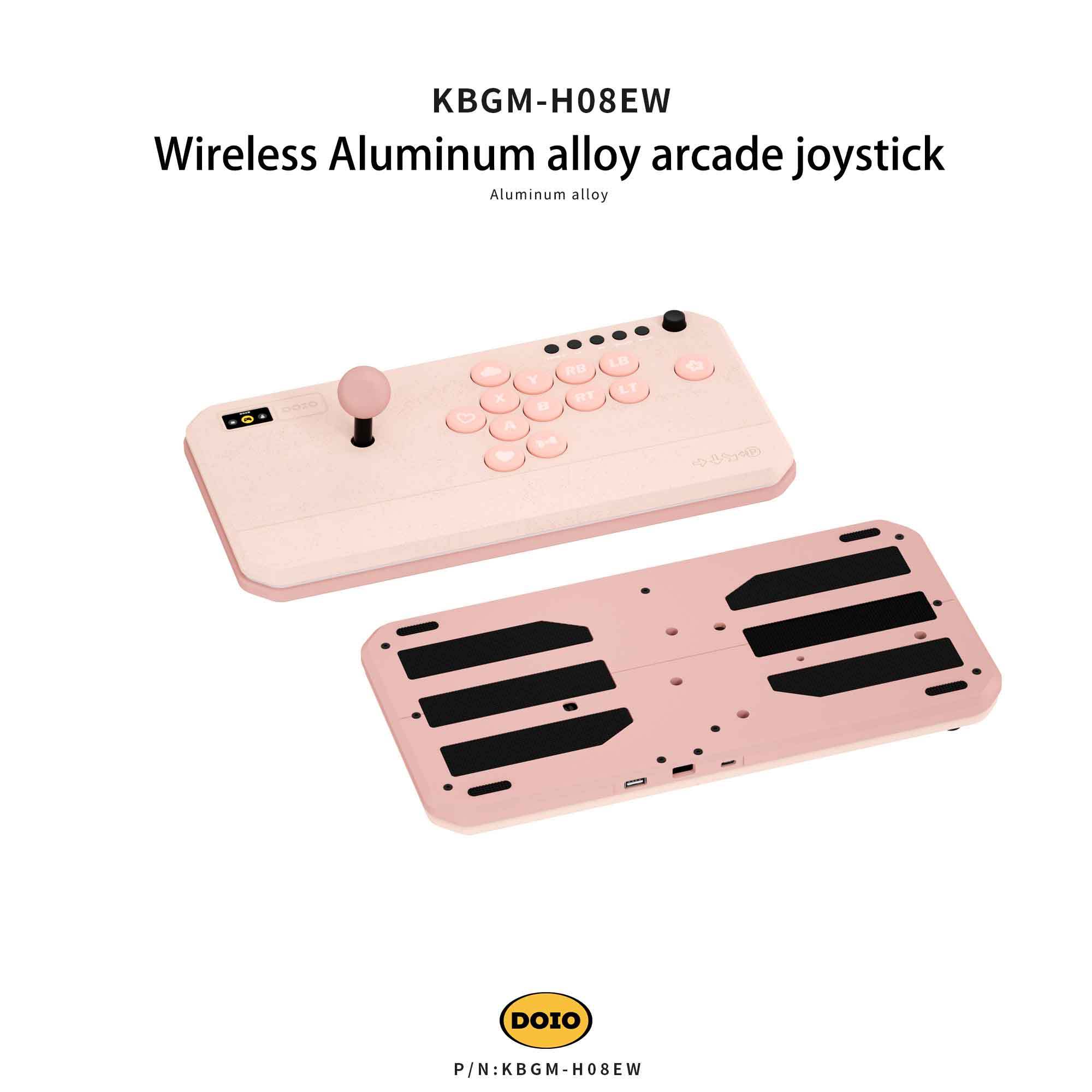 Aluminum alloy arcade joystick KBGM-H08EW