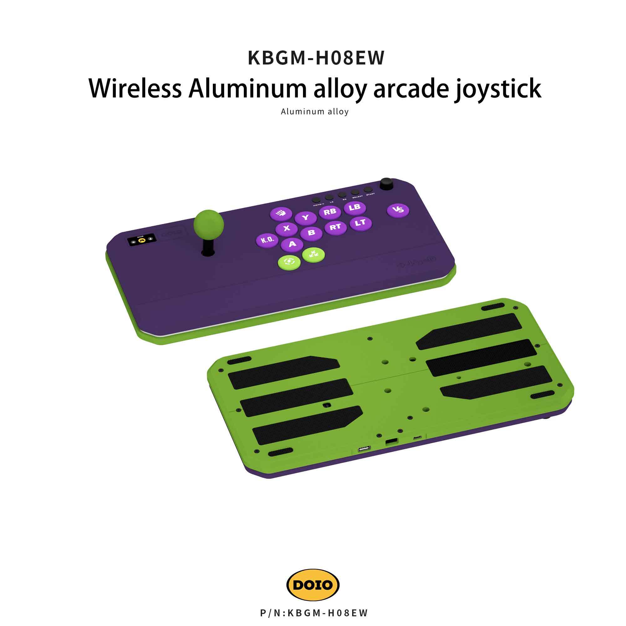 Aluminum alloy arcade joystick KBGM-H08EW