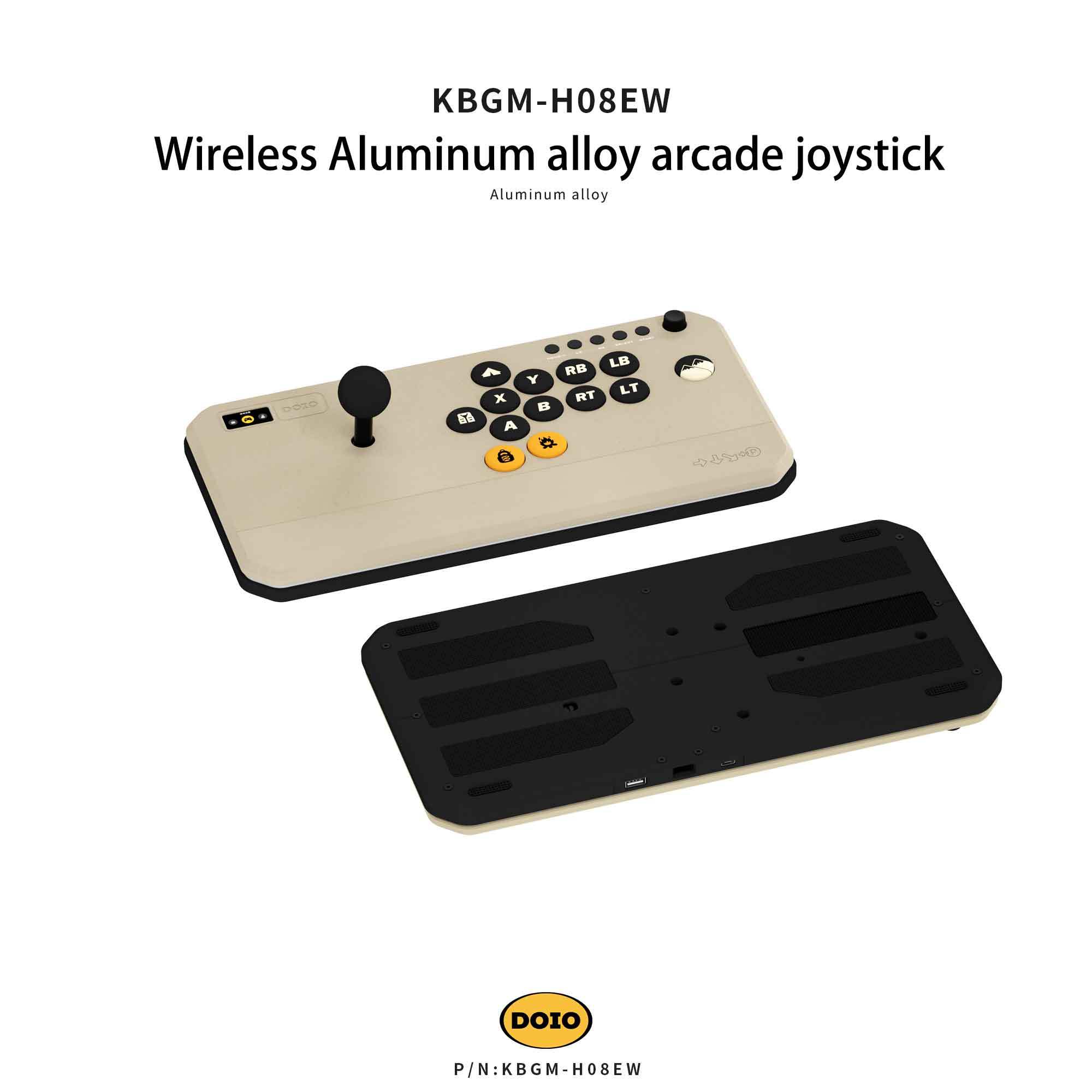 Aluminum alloy arcade joystick KBGM-H08EW