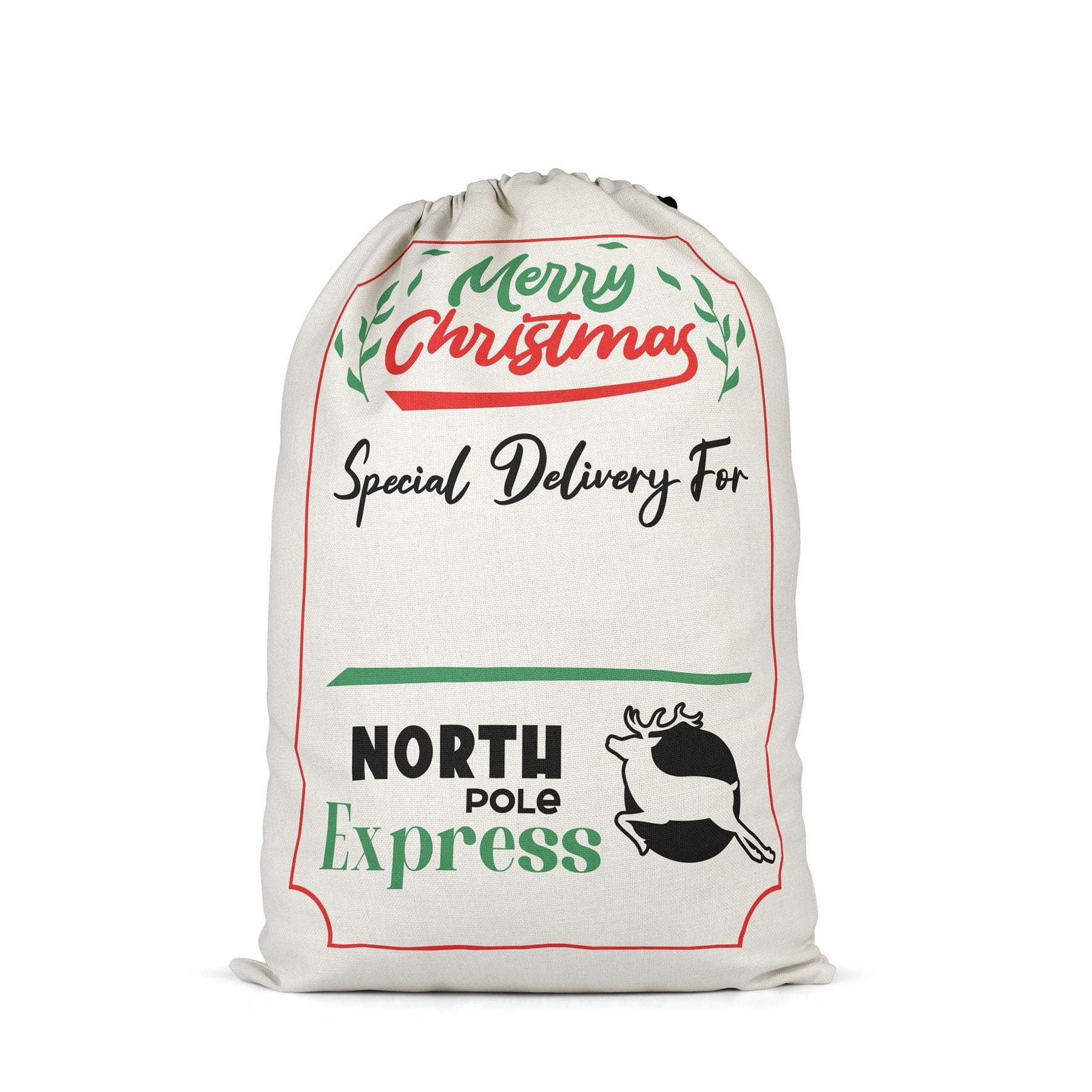 SSQ45-Sublimation Christmas Santa Sack