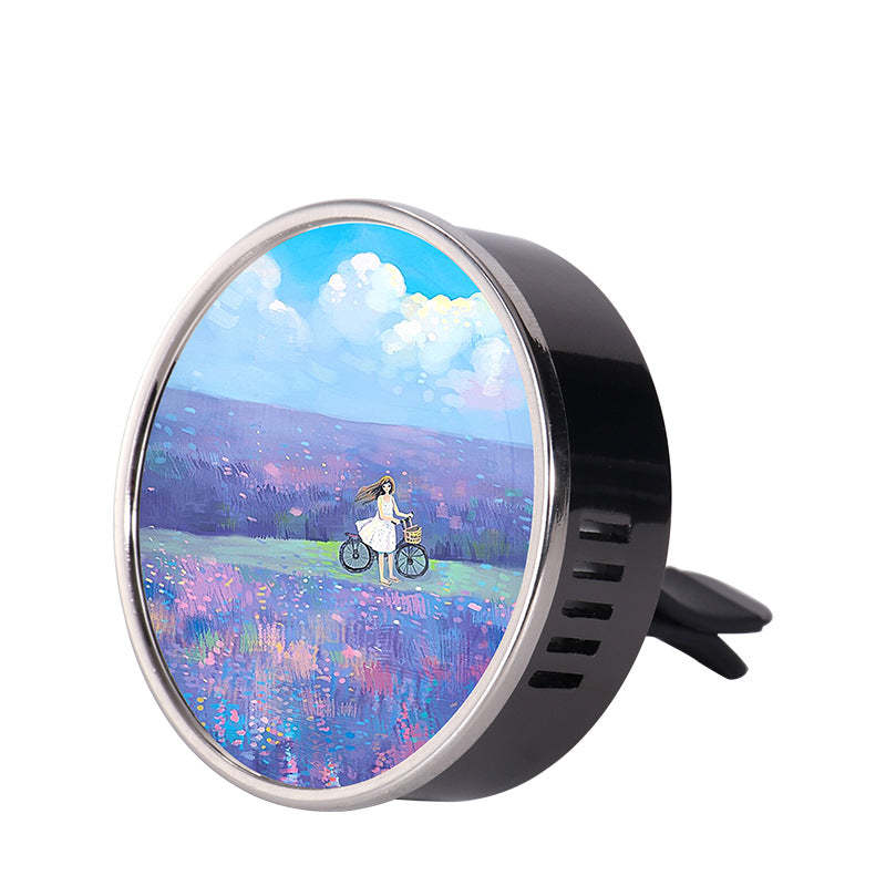 CACL01-Sublimation Car Aromatherapy Clip