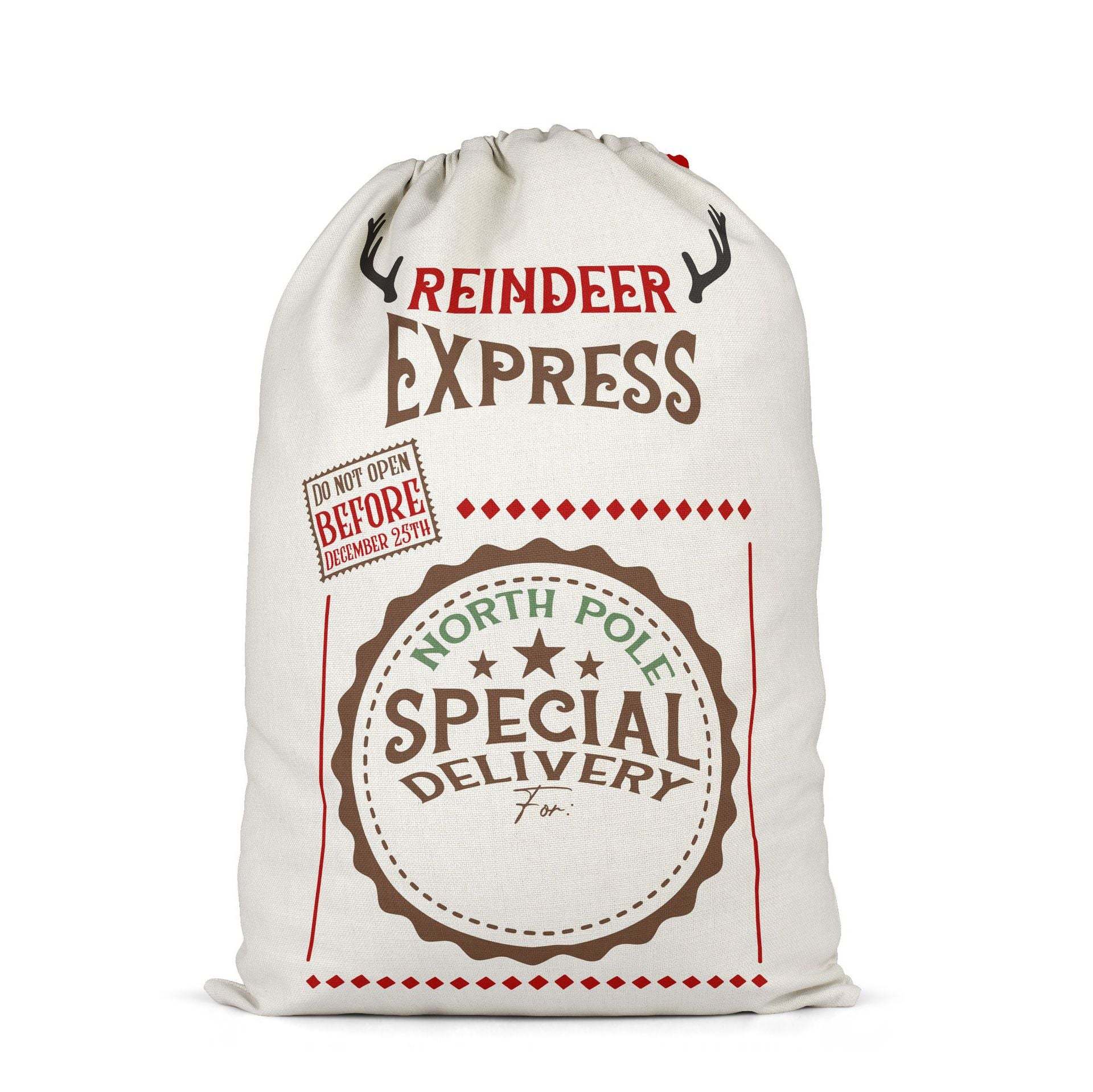 SSQ50-Sublimation Christmas Santa Sack
