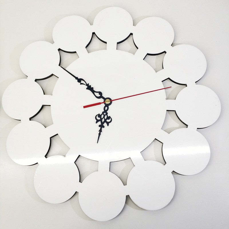 MDWC09-Sublimation 12inch MDF Round Clock