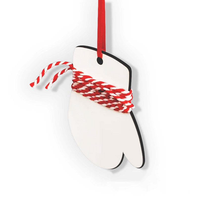 CMP41-Sublimation Christmas Gloves Pendant